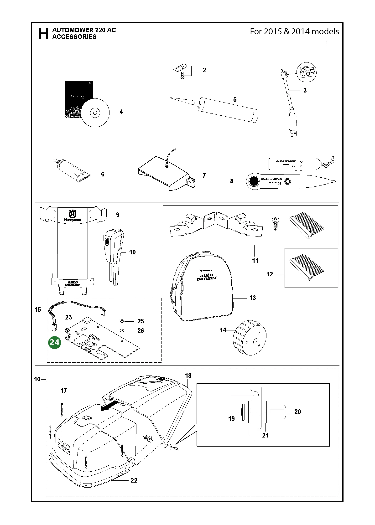Position im Ersatzteilkatalog