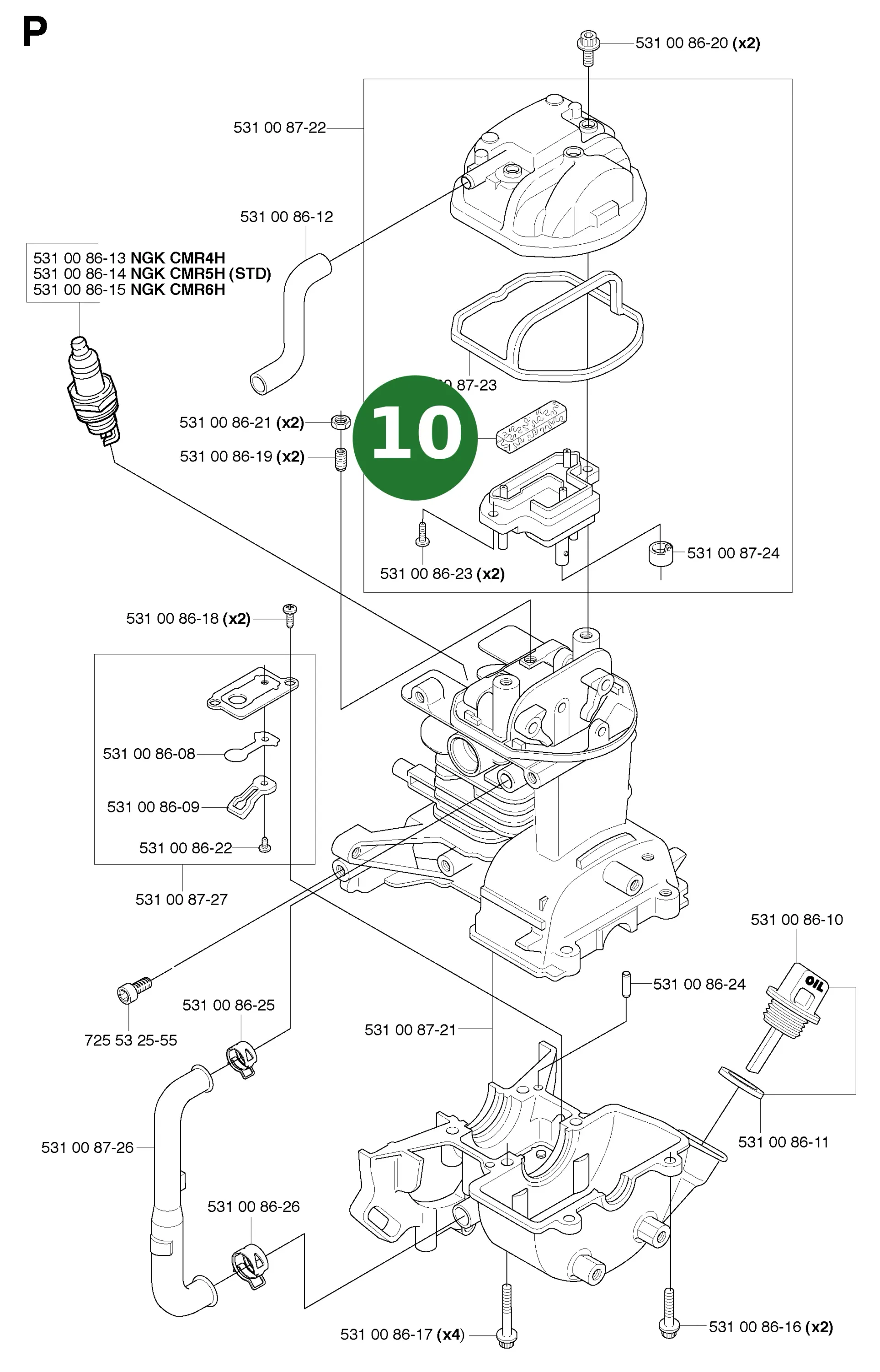 Position im Ersatzteilkatalog