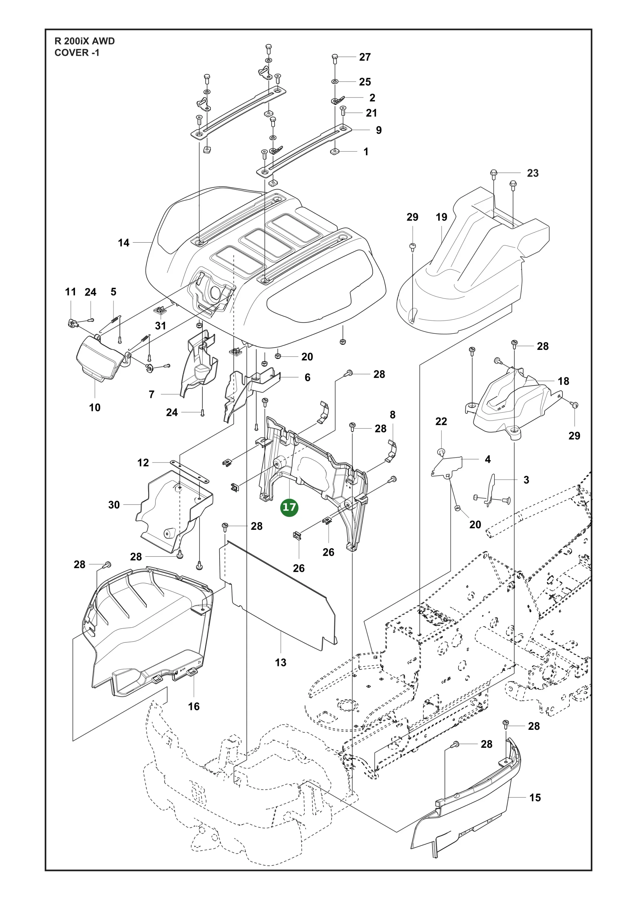 Position im Ersatzteilkatalog