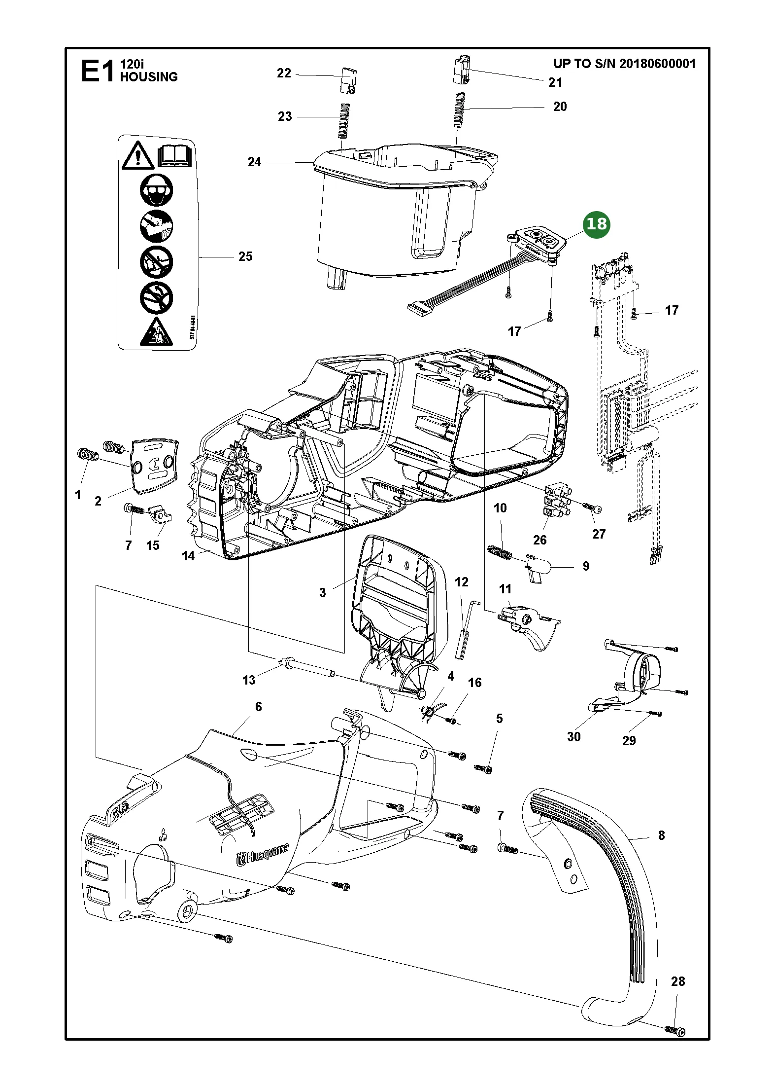 Position im Ersatzteilkatalog
