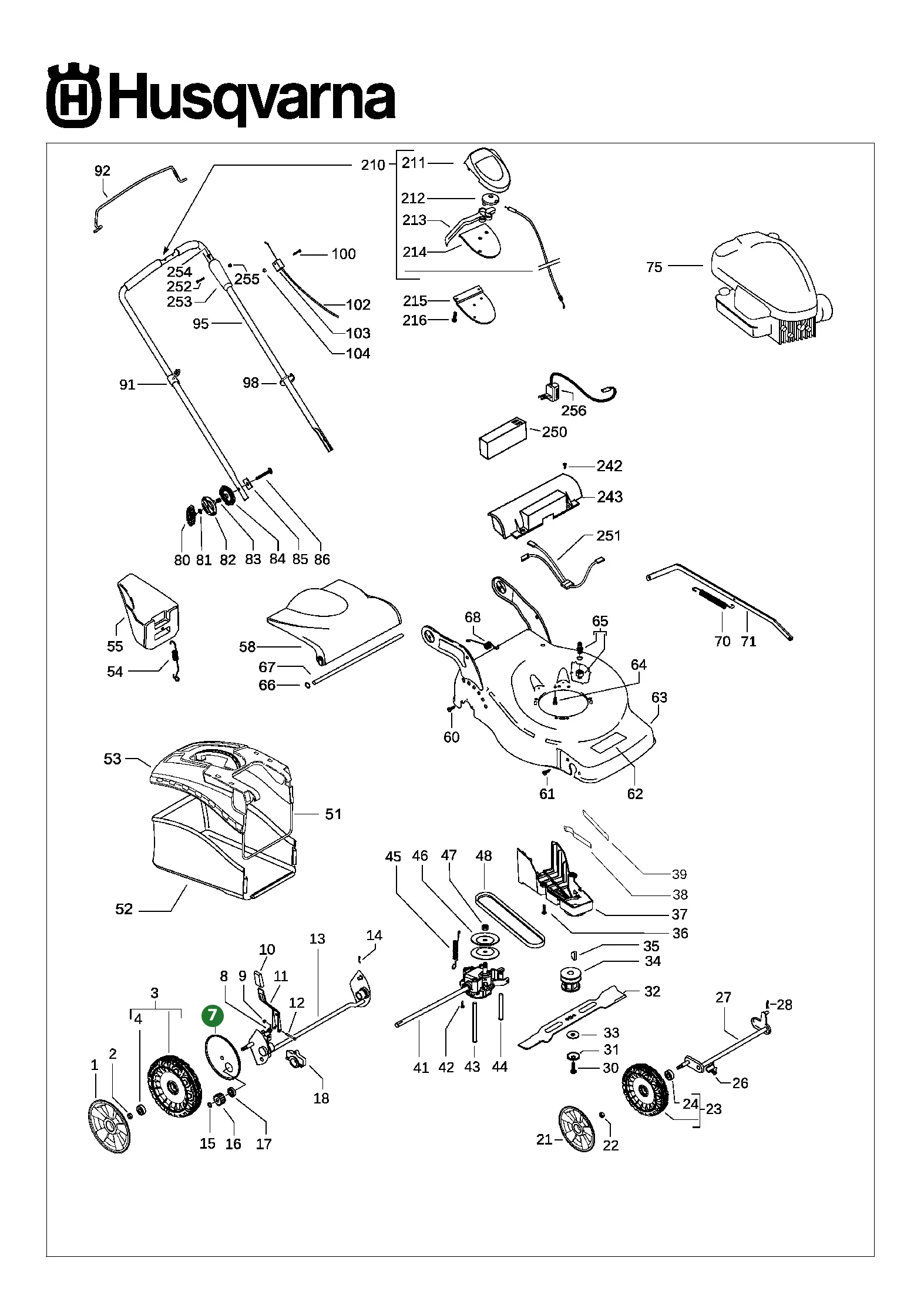 Position im Ersatzteilkatalog