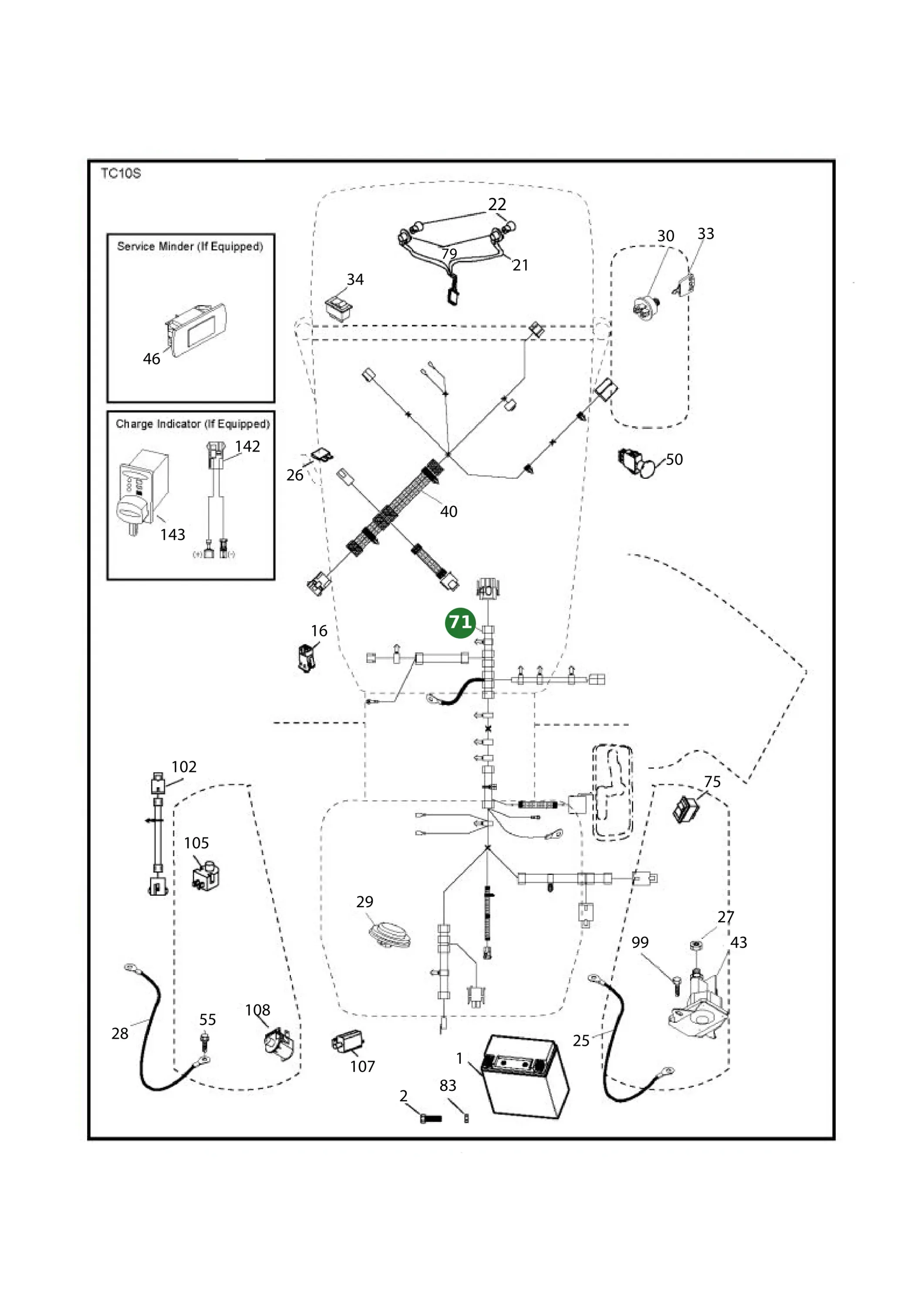 Position im Ersatzteilkatalog