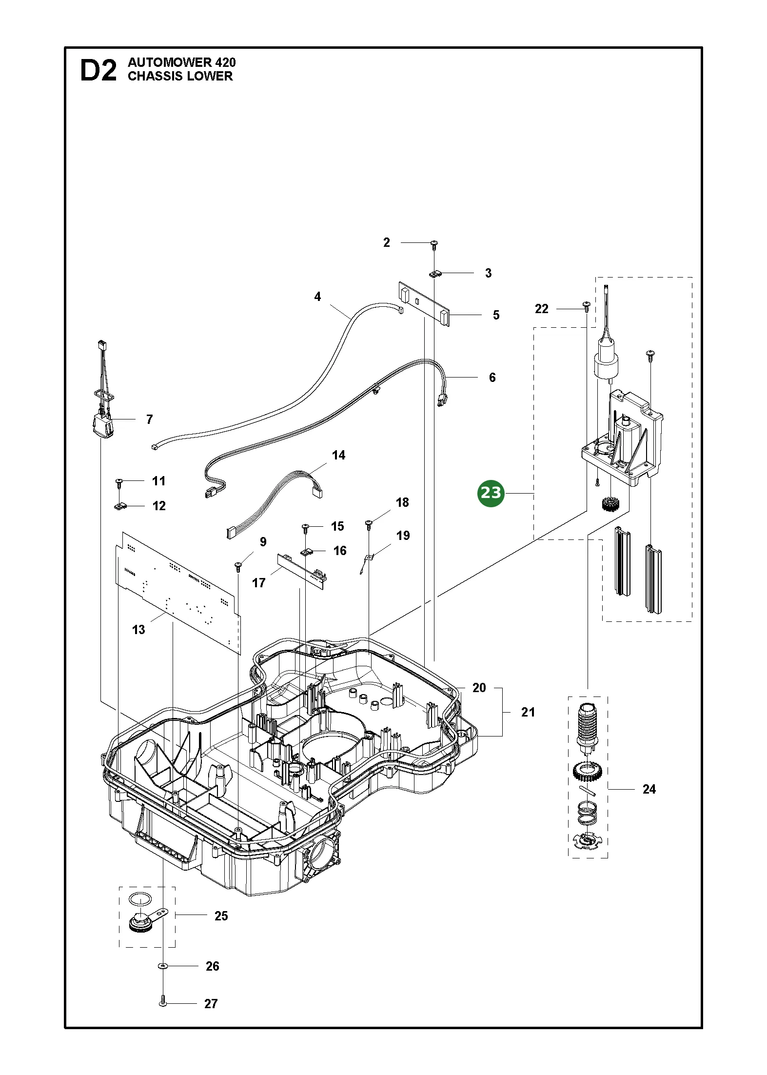 Position im Ersatzteilkatalog