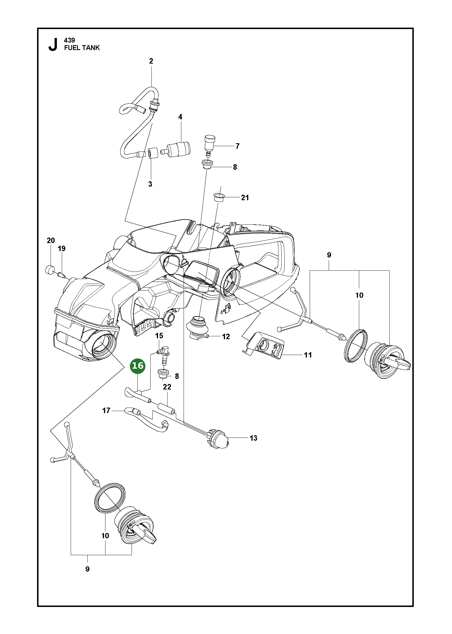 Position im Ersatzteilkatalog