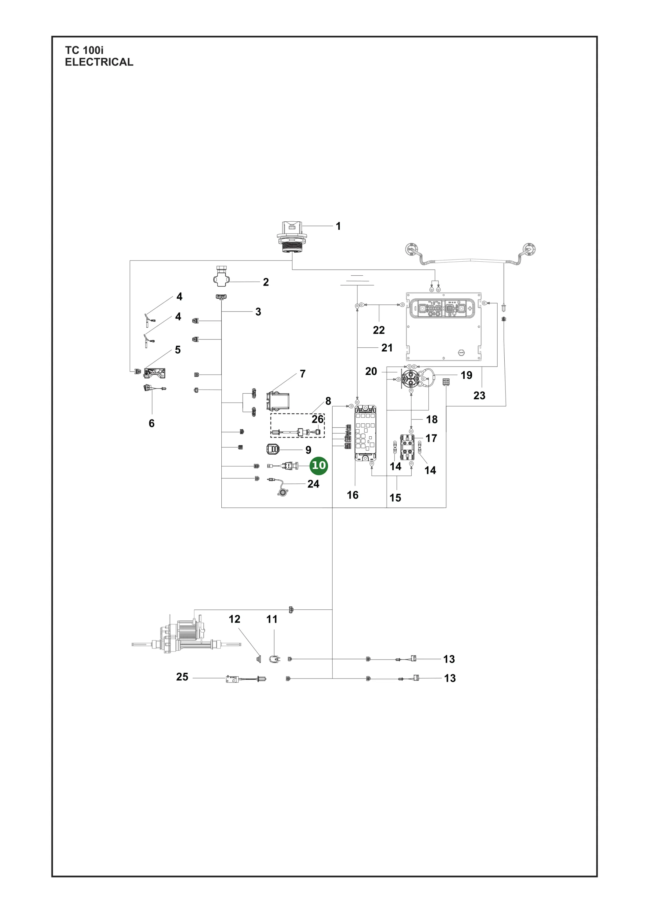 Position im Ersatzteilkatalog