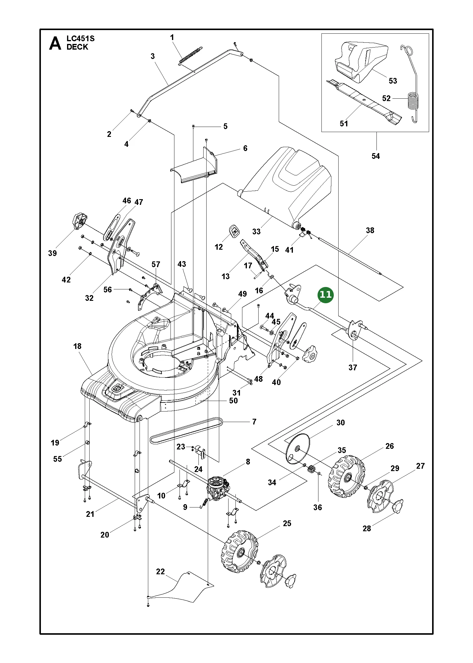 Position im Ersatzteilkatalog