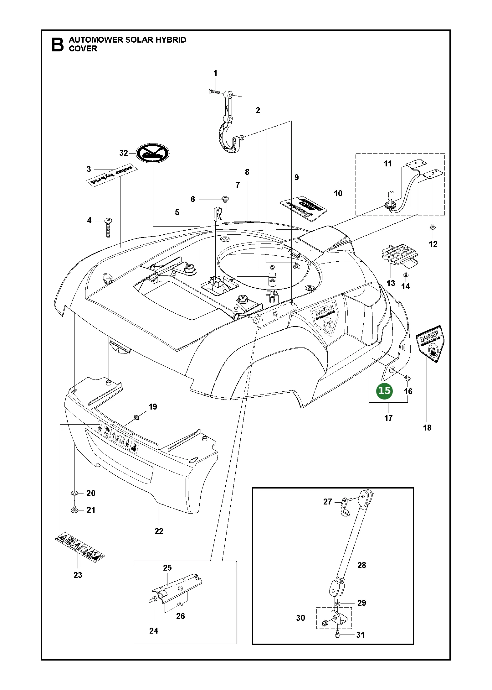 Position im Ersatzteilkatalog