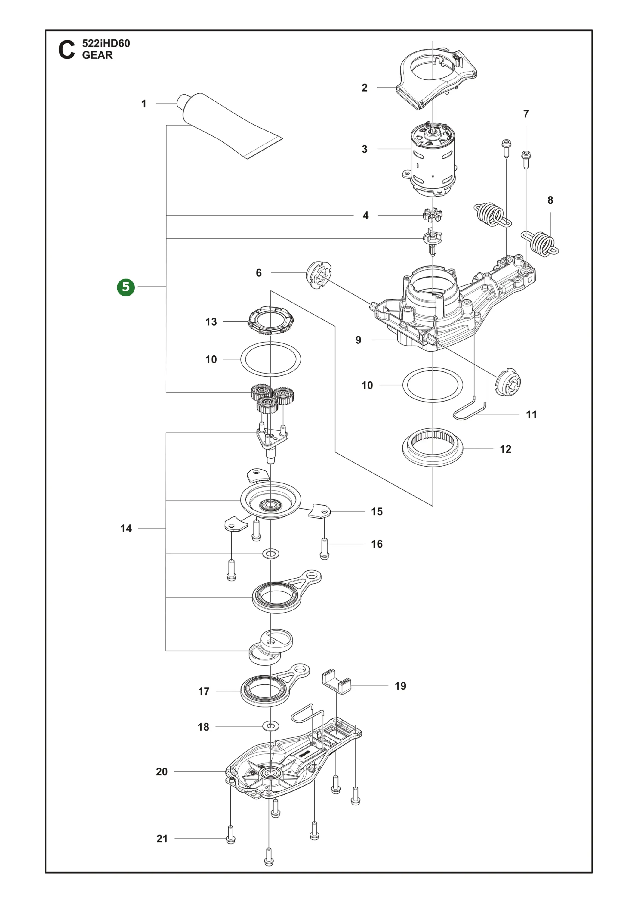 Position im Ersatzteilkatalog
