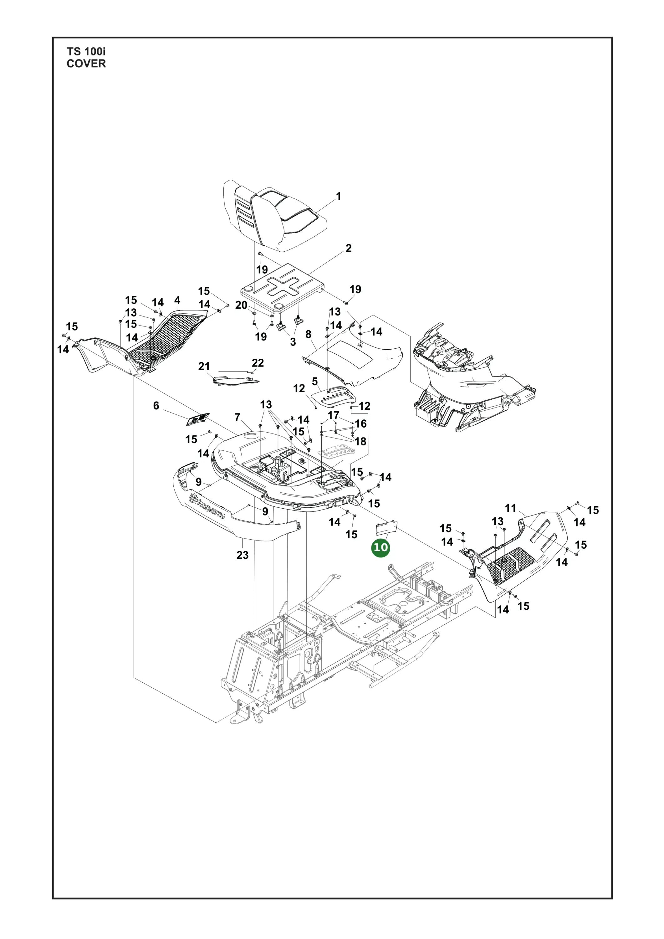 Position im Ersatzteilkatalog