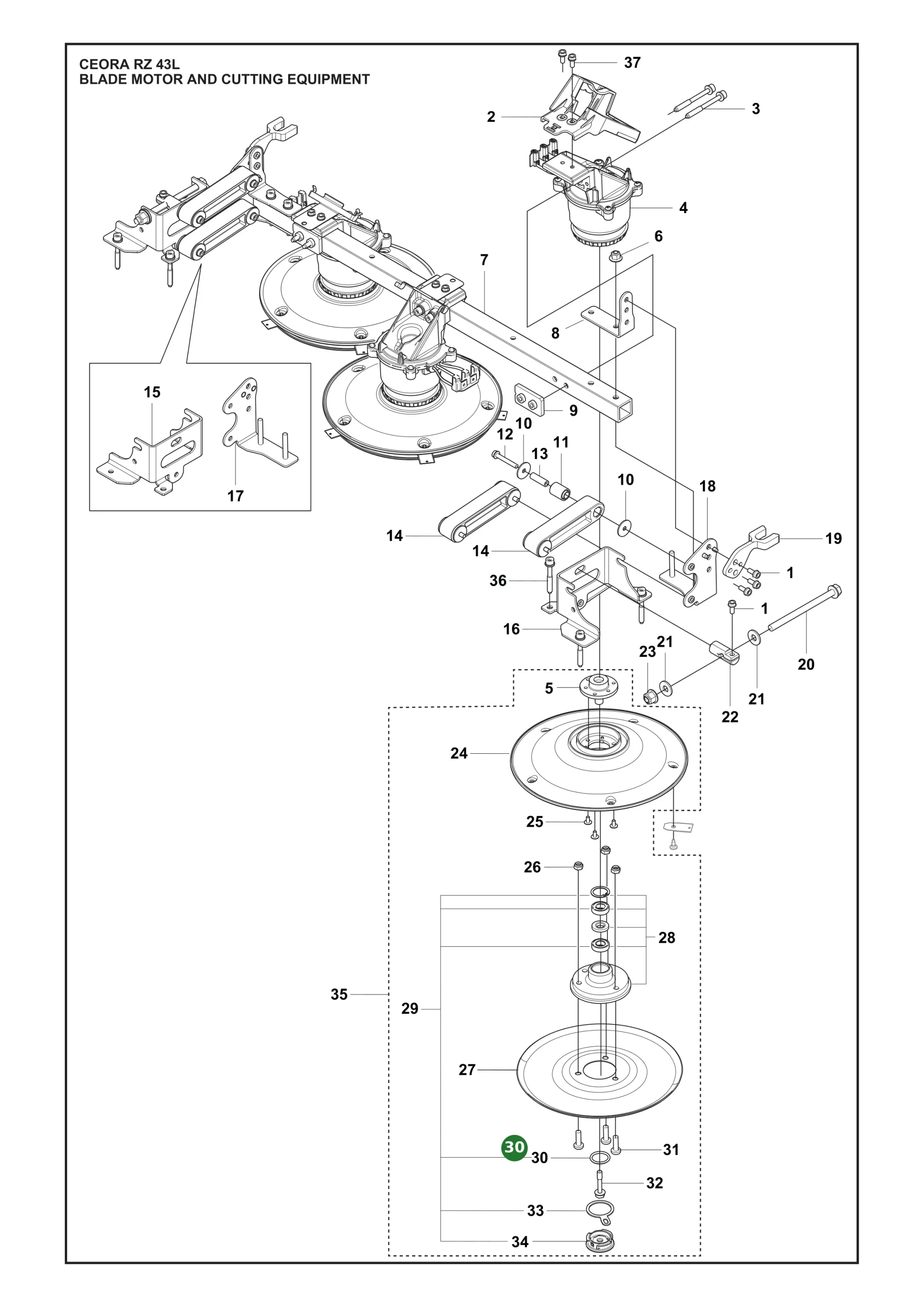 Position im Ersatzteilkatalog