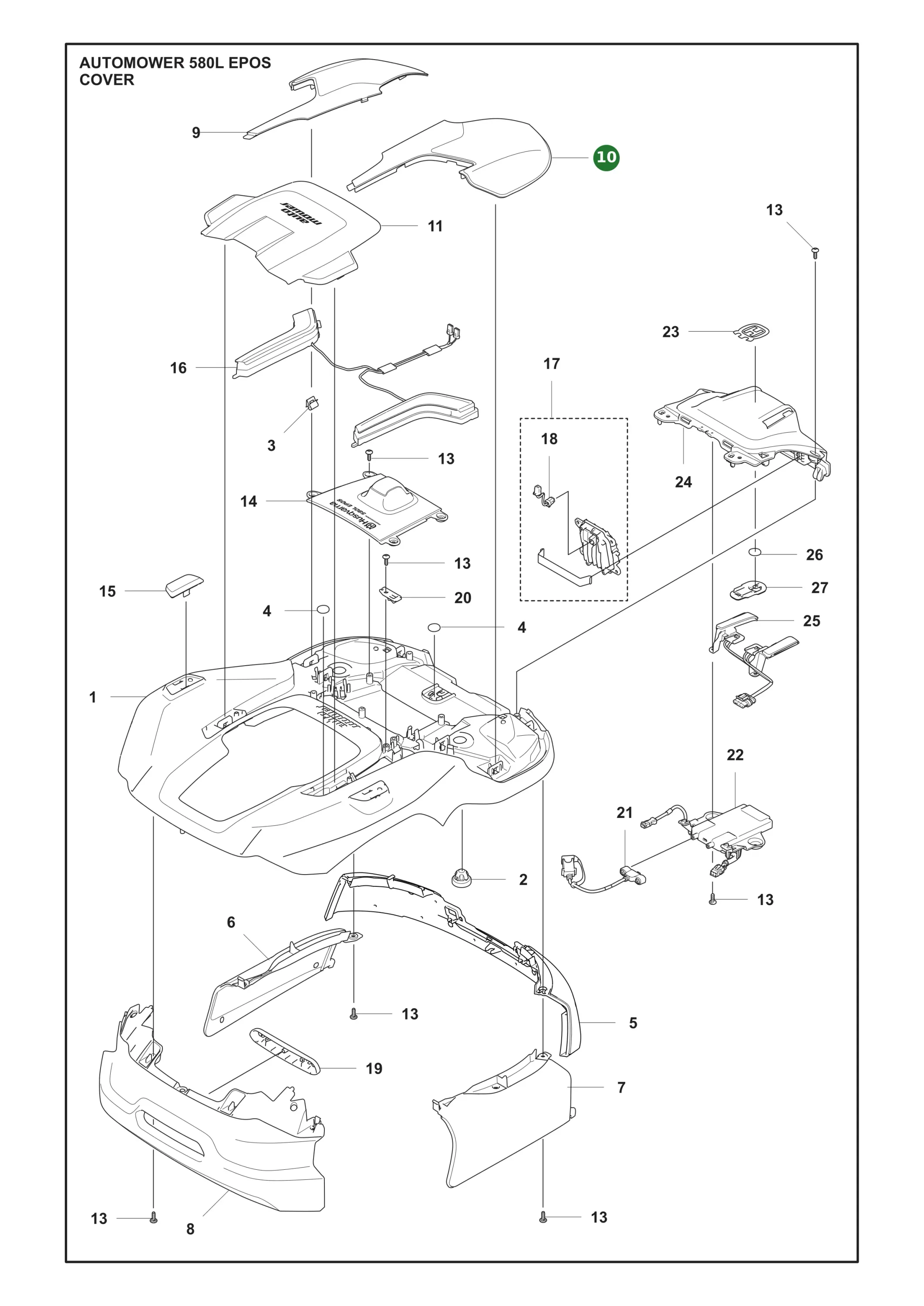 Position im Ersatzteilkatalog