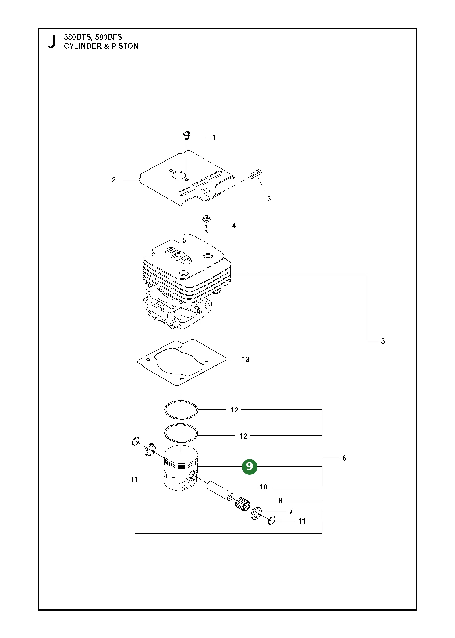 Position im Ersatzteilkatalog