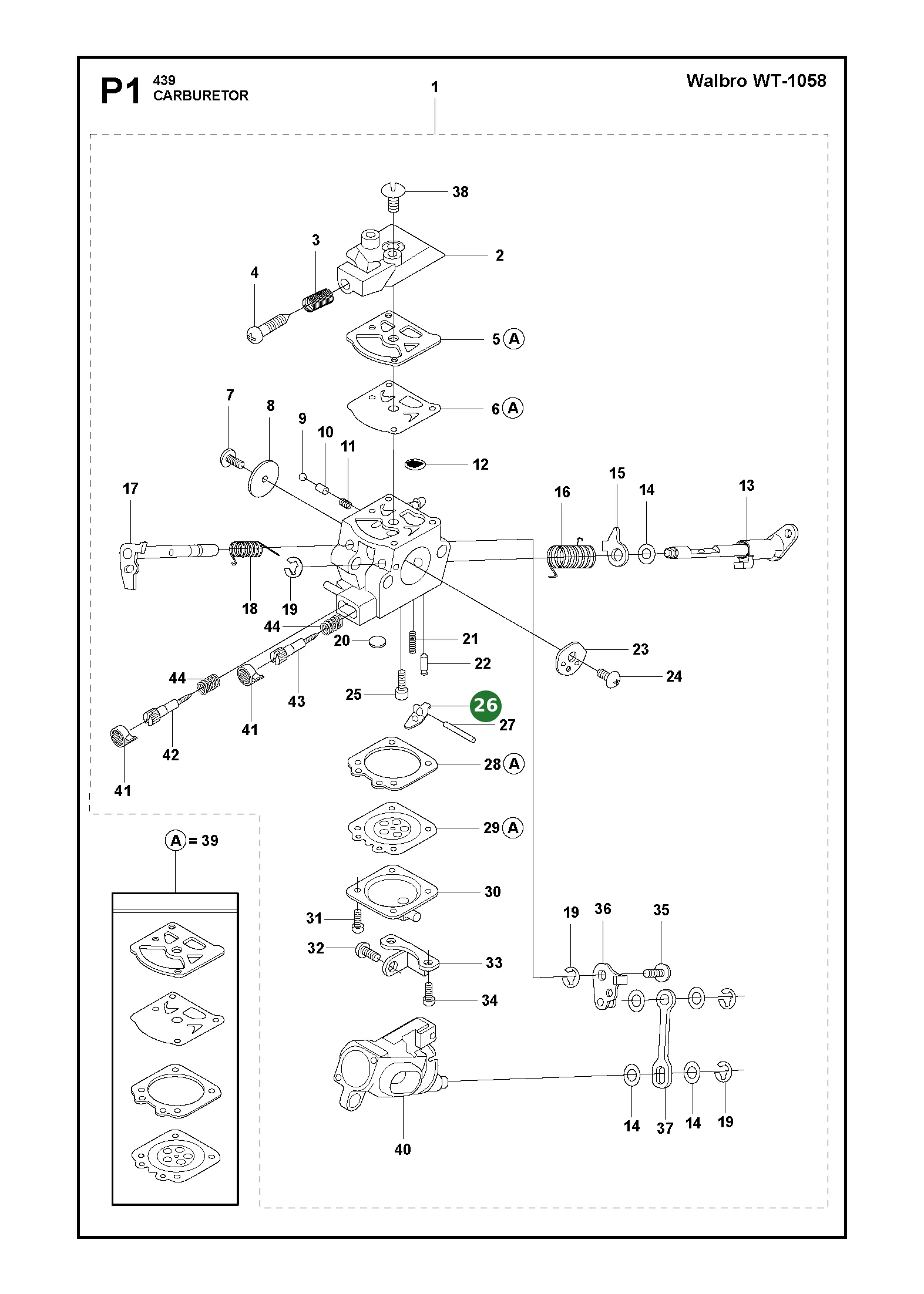 Position im Ersatzteilkatalog