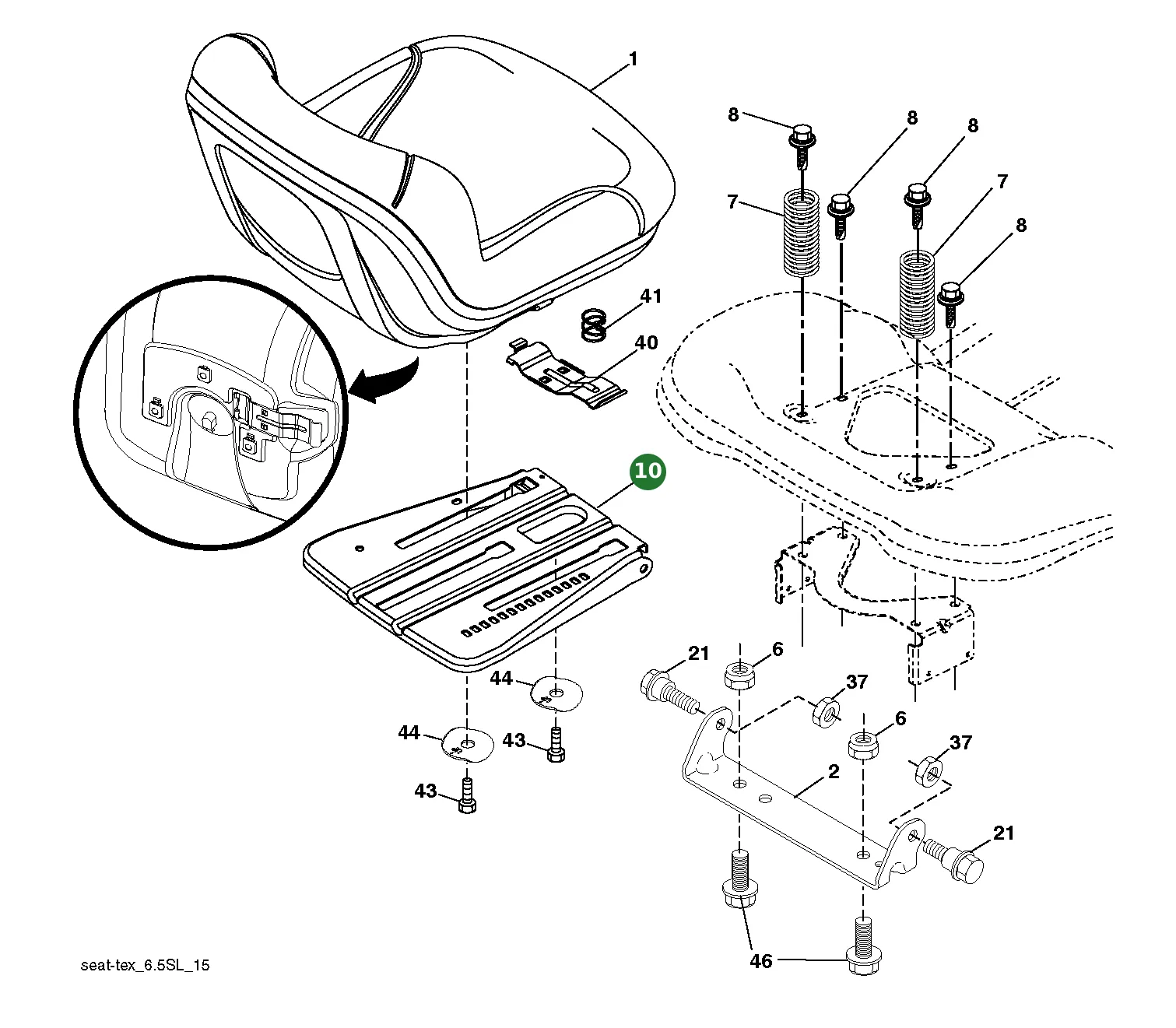 Position im Ersatzteilkatalog