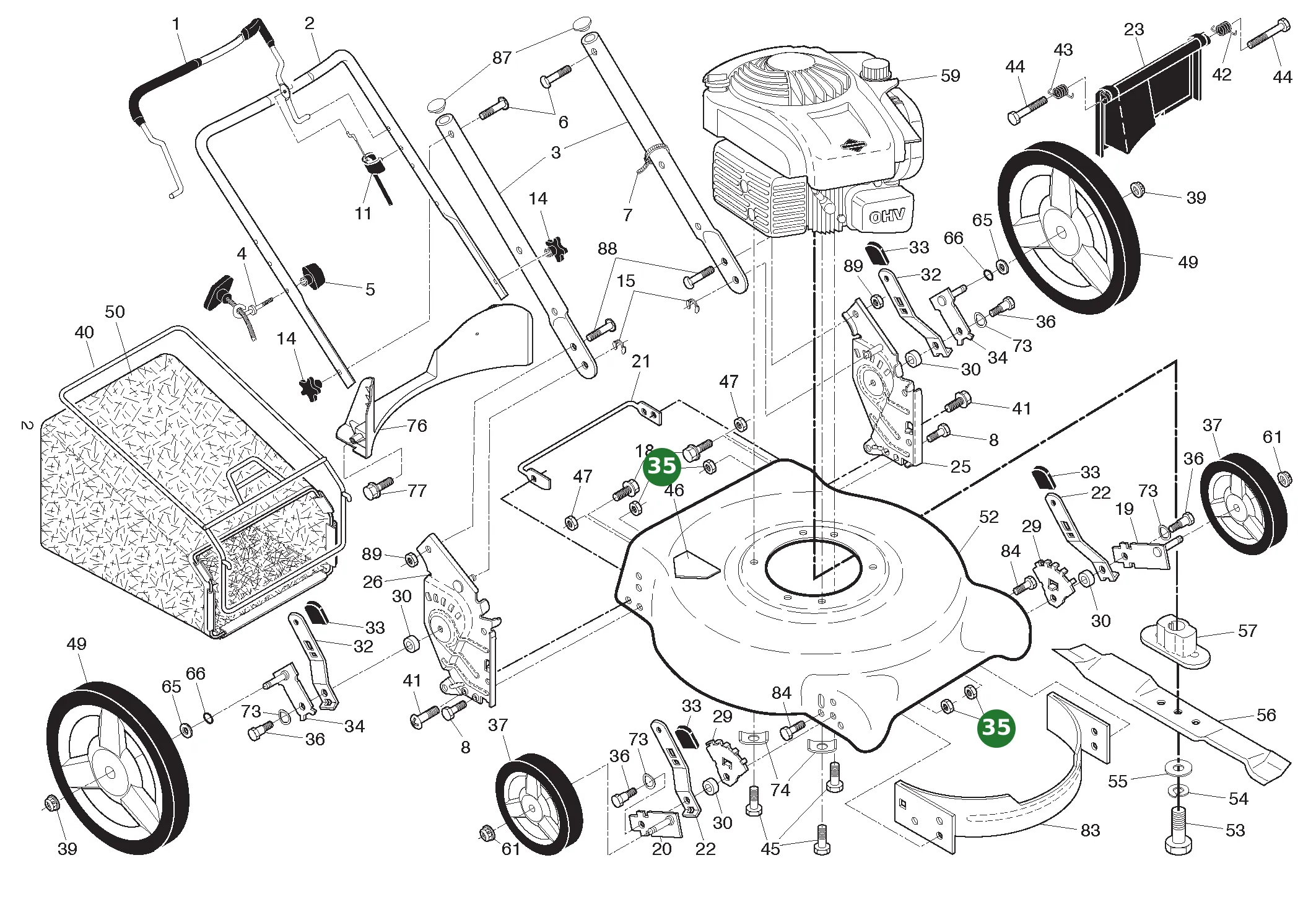 Position im Ersatzteilkatalog