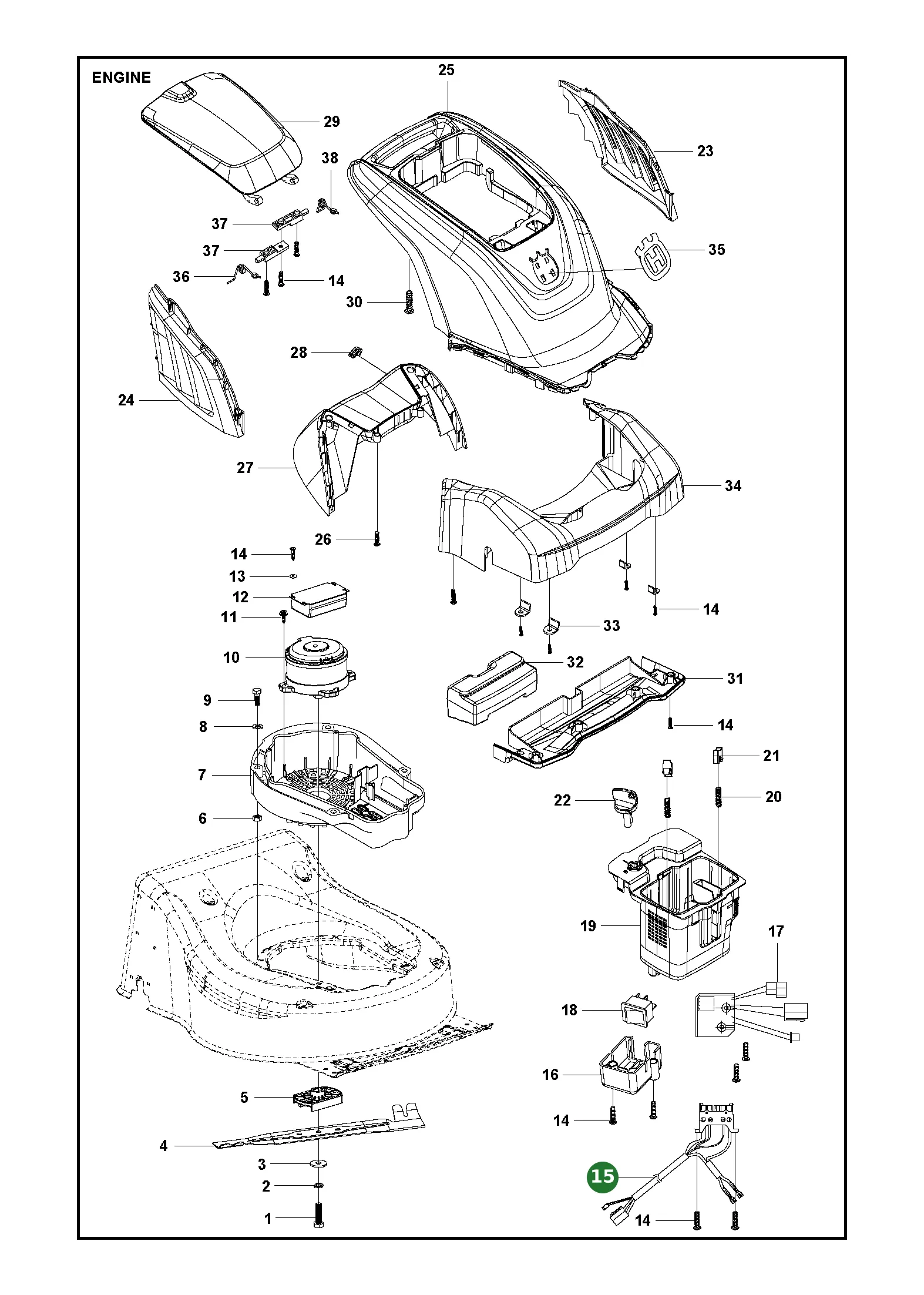 Position im Ersatzteilkatalog