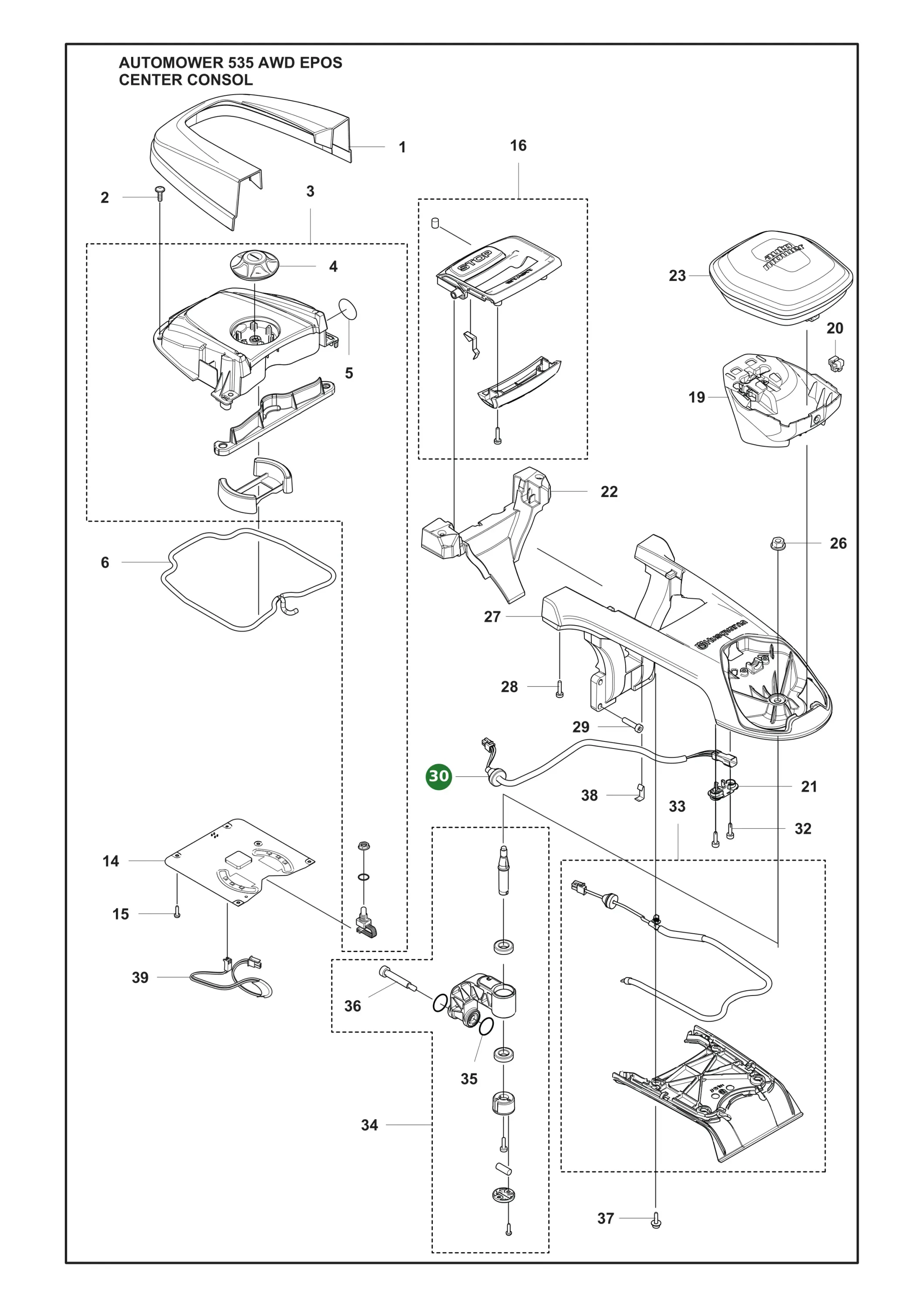Position im Ersatzteilkatalog