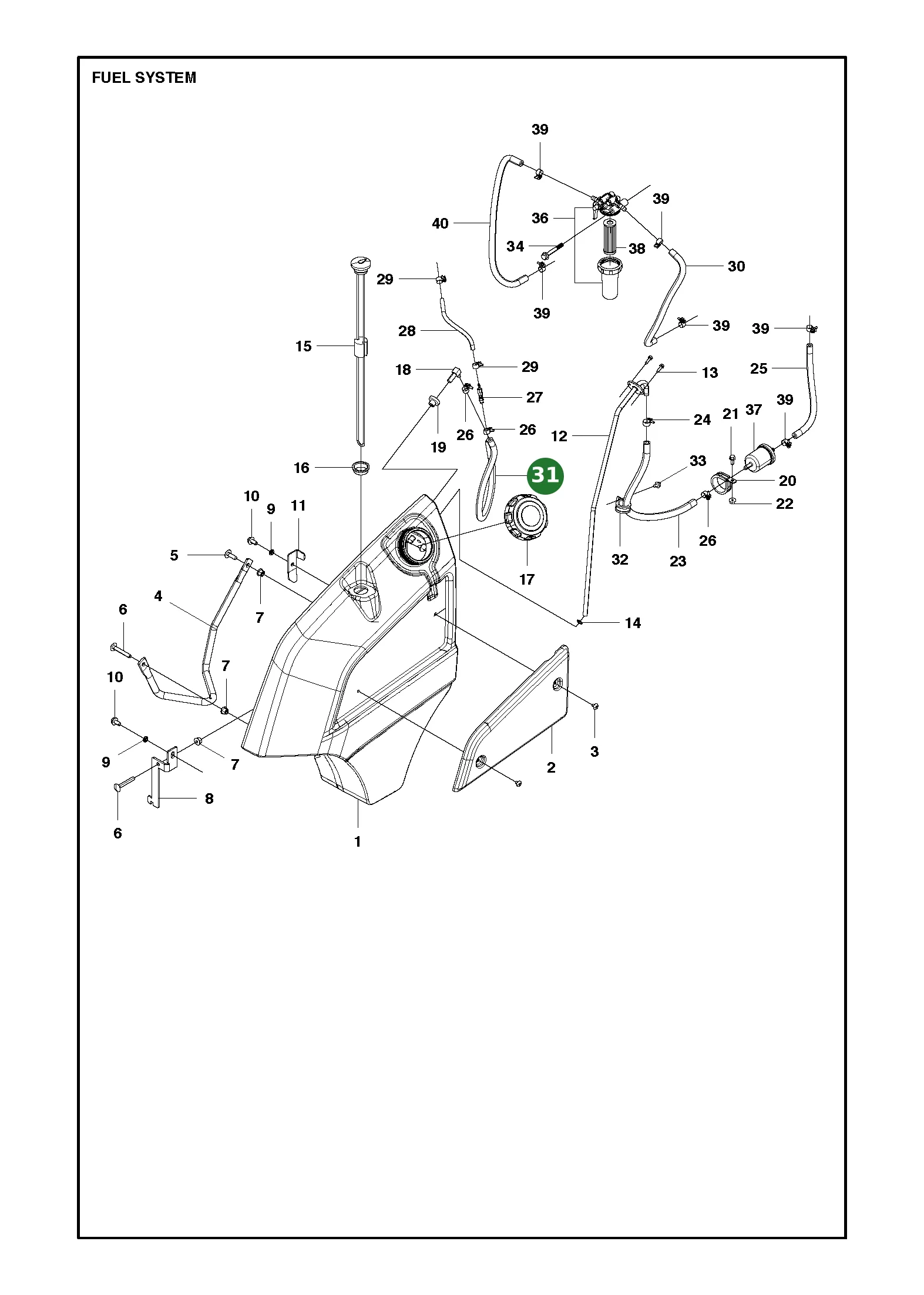 Position im Ersatzteilkatalog