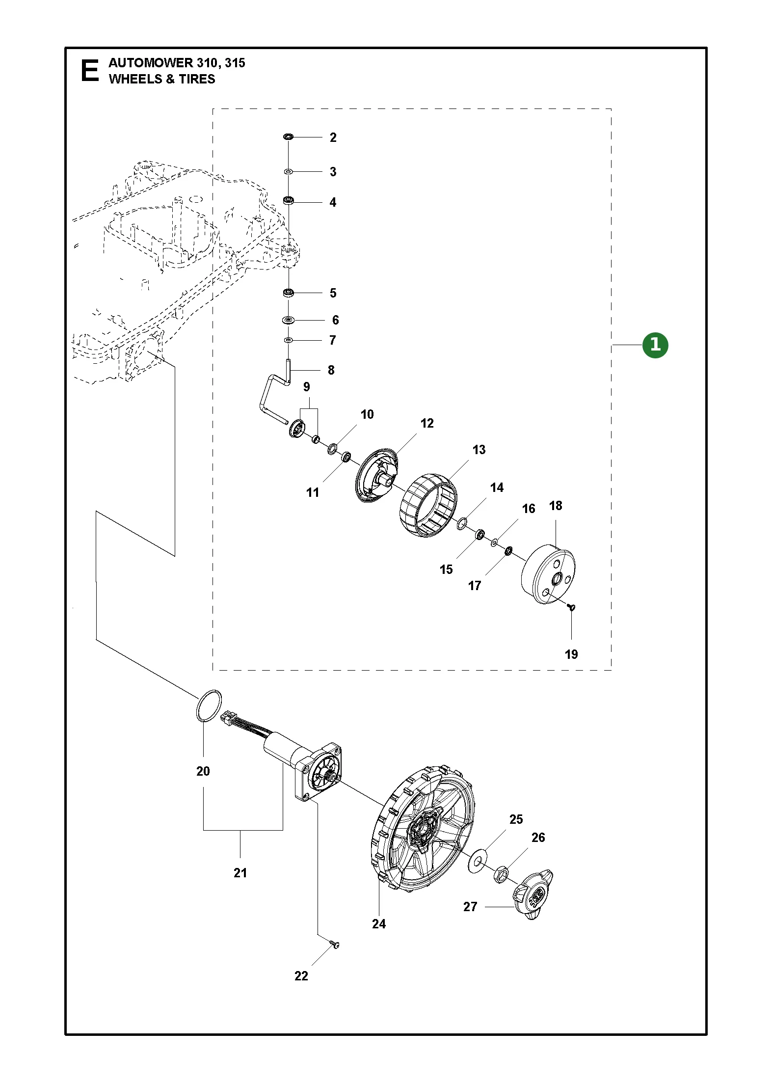 Position im Ersatzteilkatalog