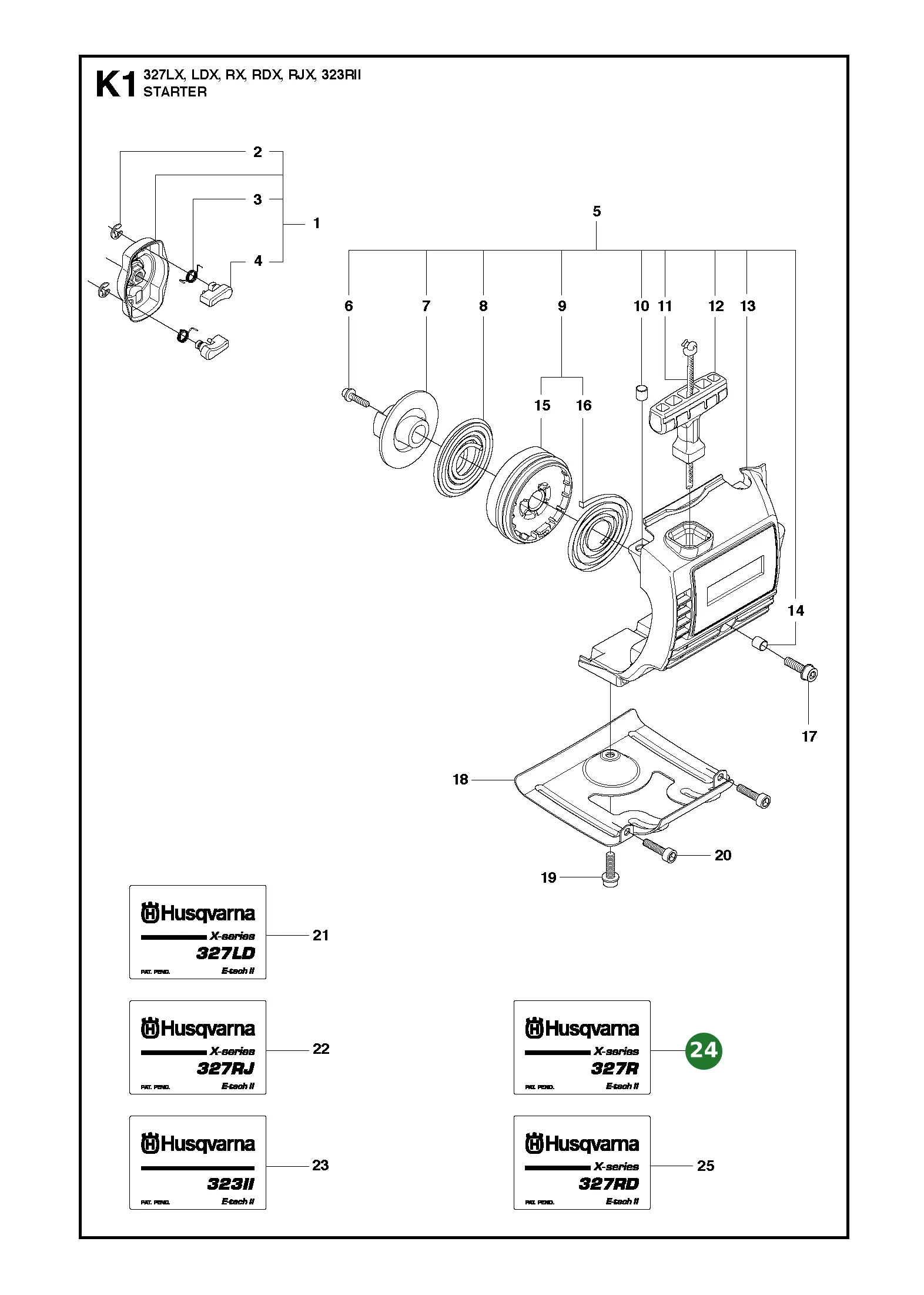 Position im Ersatzteilkatalog