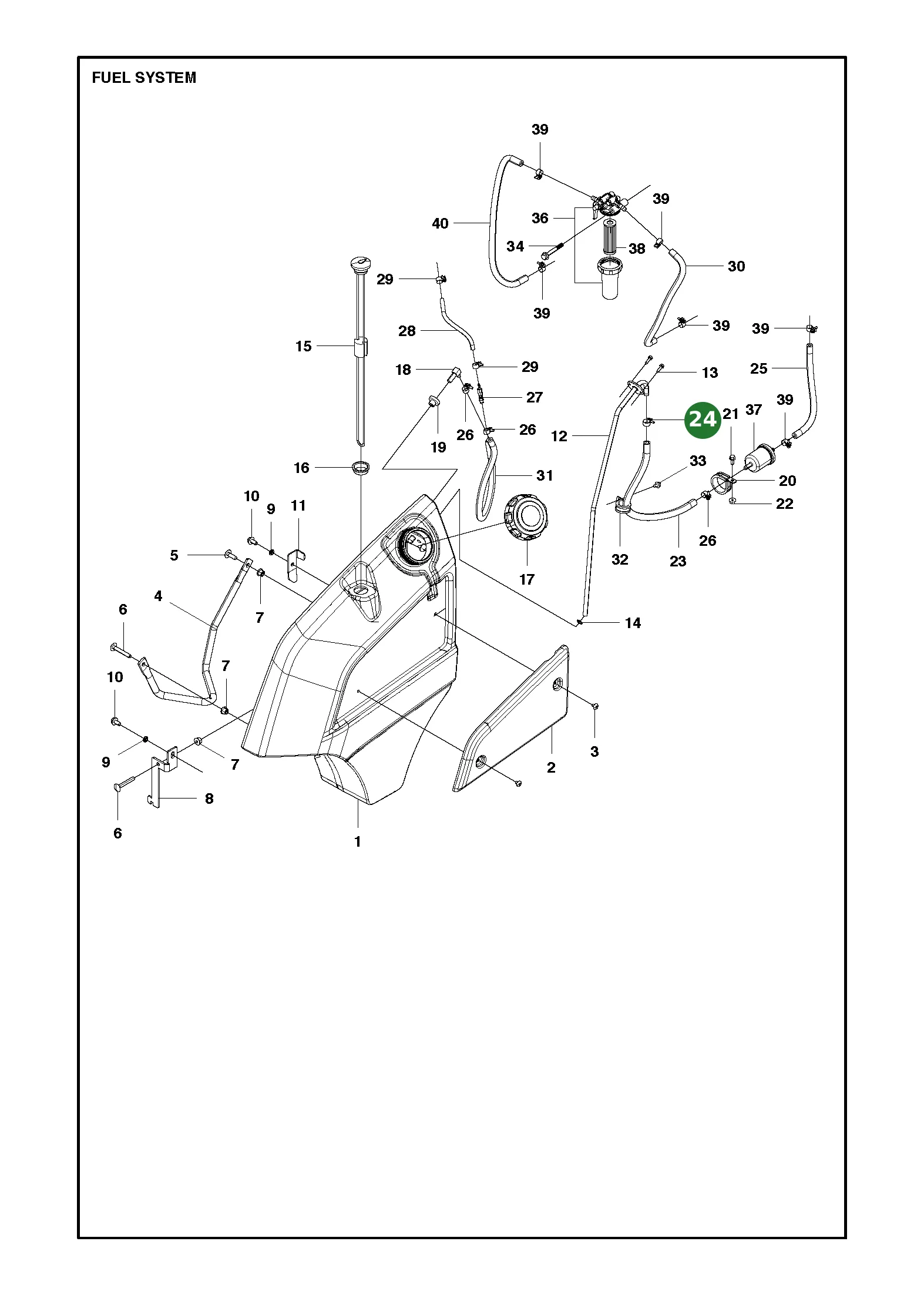 Position im Ersatzteilkatalog