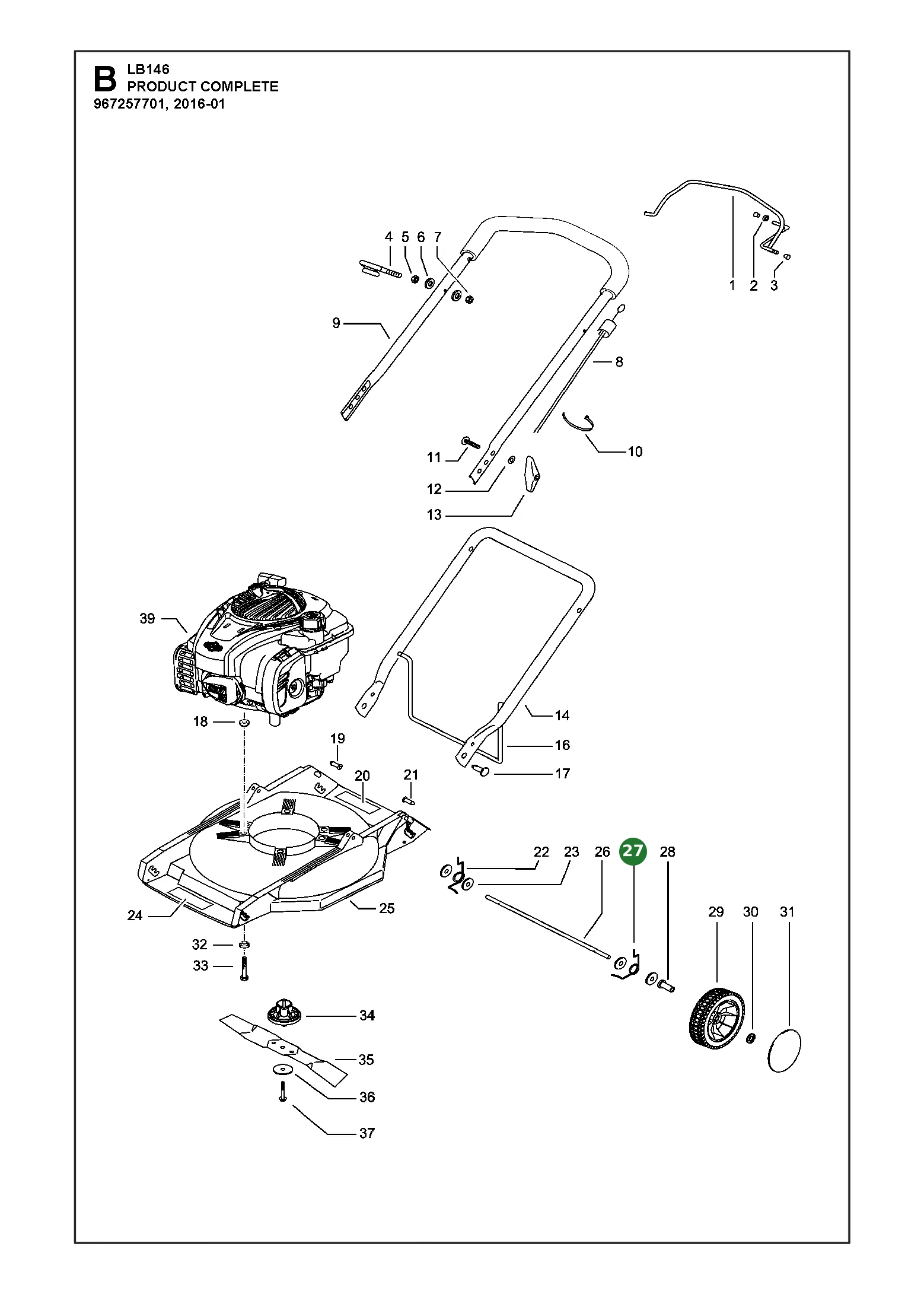 Position im Ersatzteilkatalog
