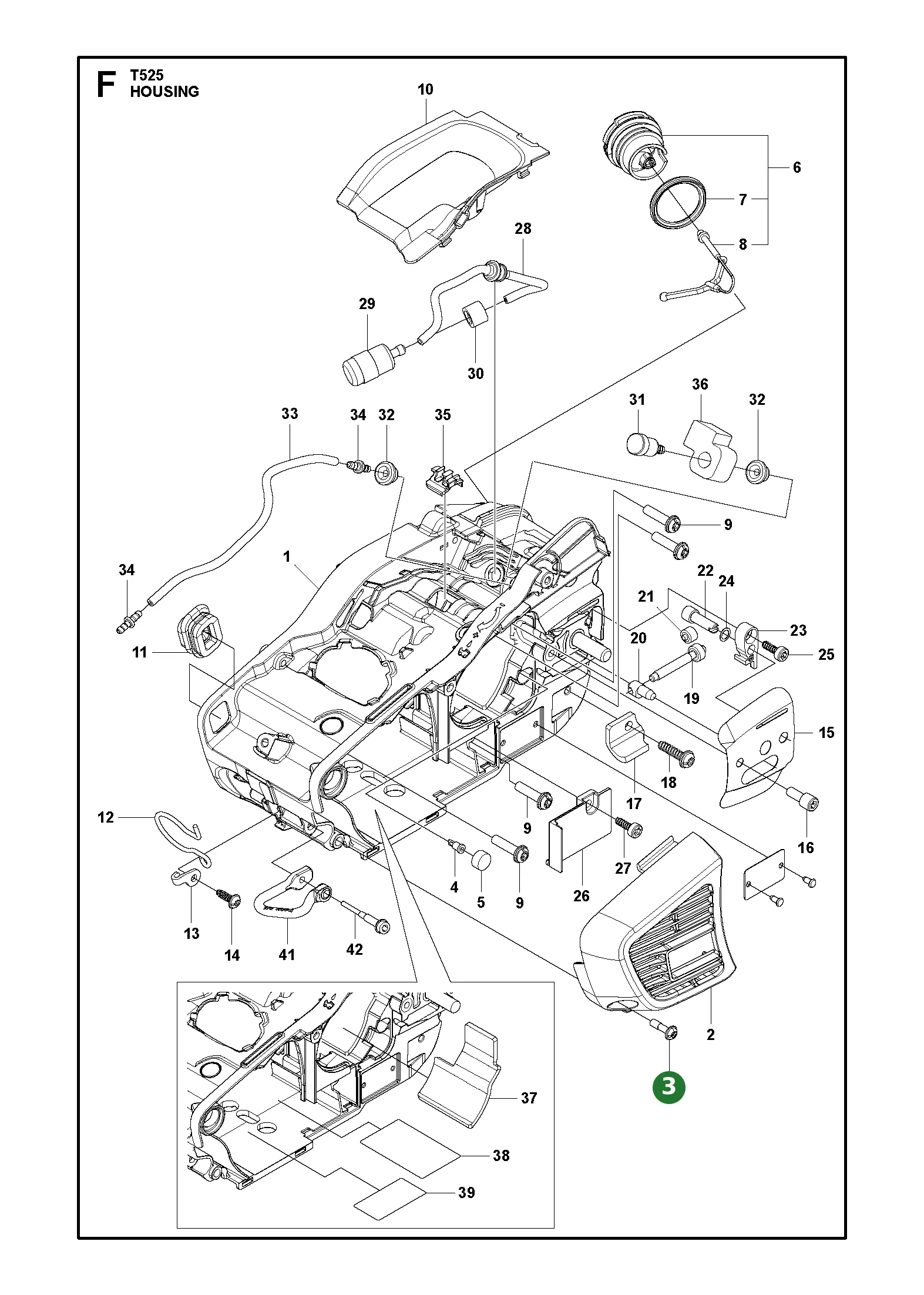 Position im Ersatzteilkatalog