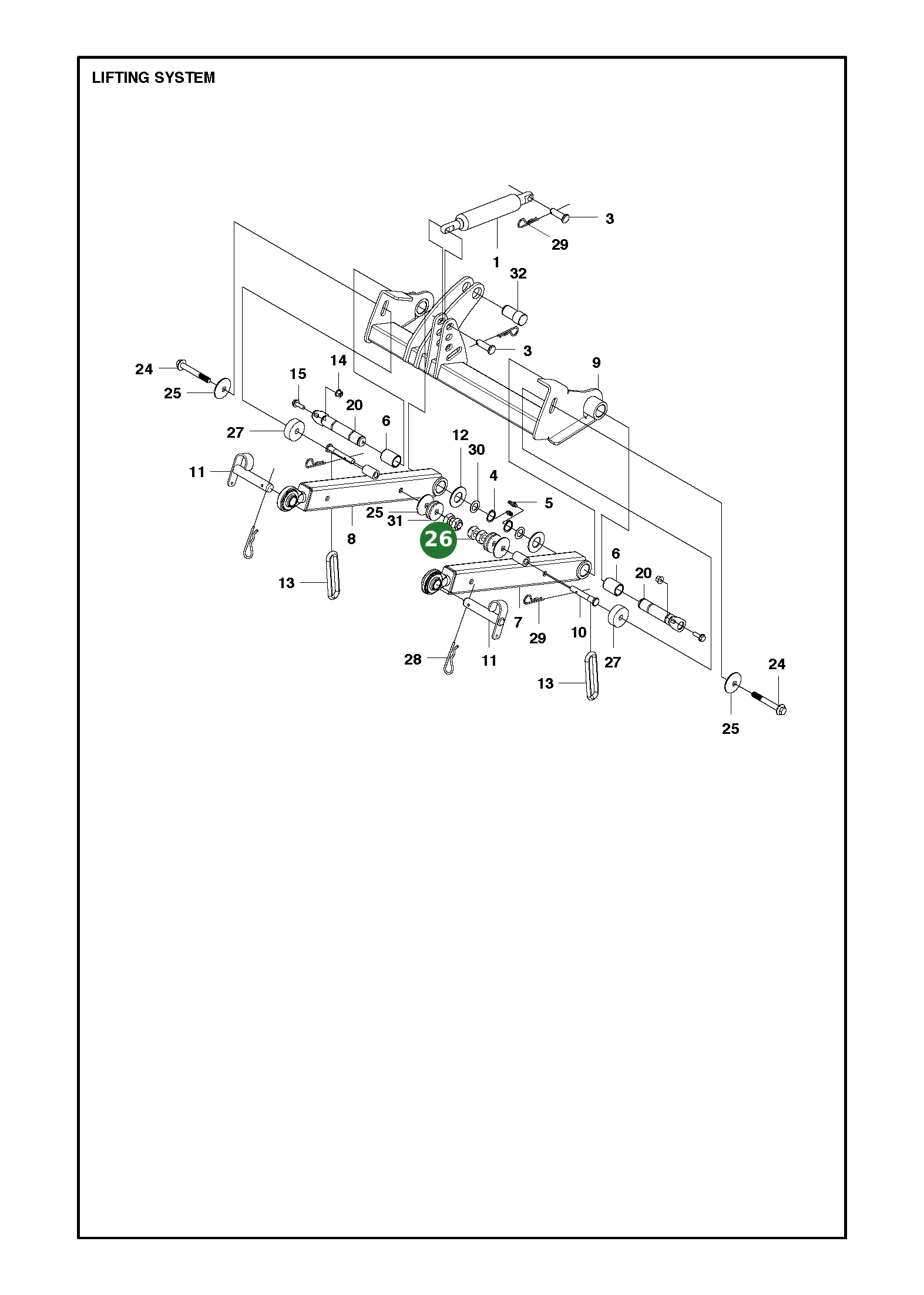 Position im Ersatzteilkatalog