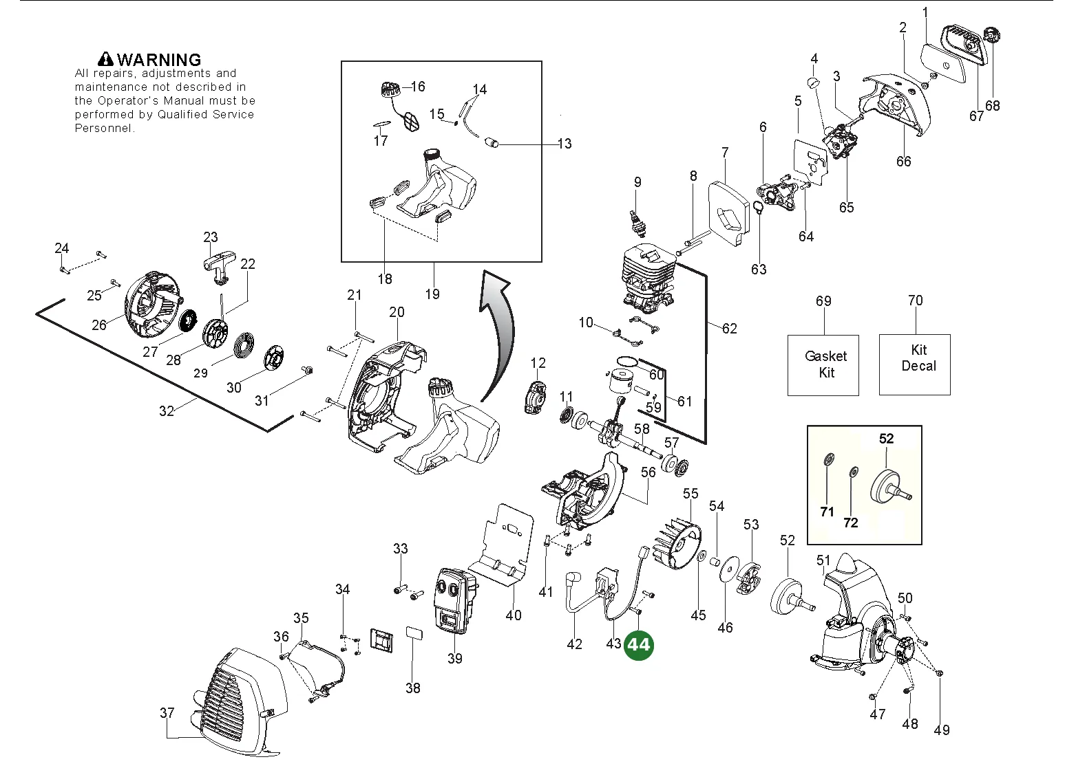 Position im Ersatzteilkatalog