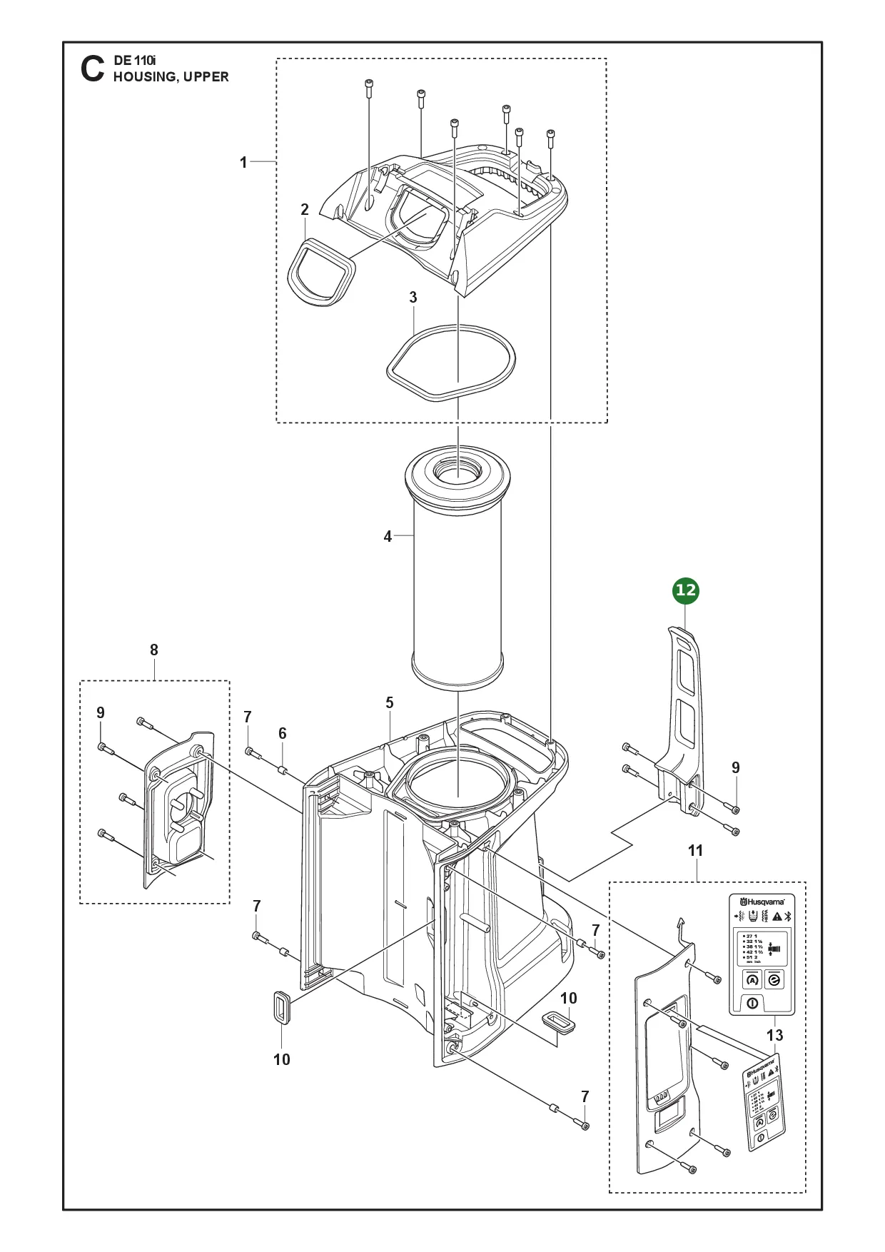 Position im Ersatzteilkatalog