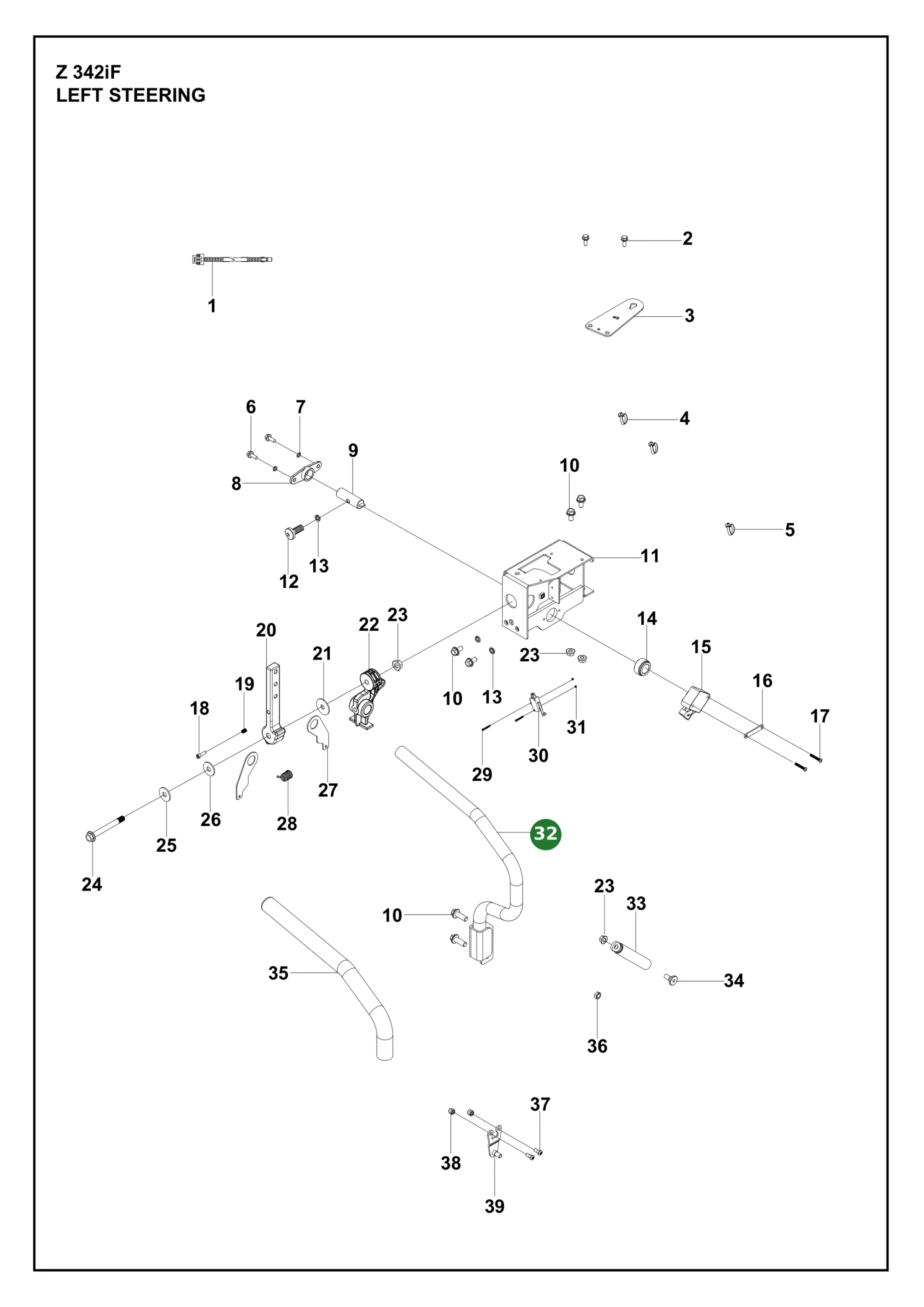 Position im Ersatzteilkatalog