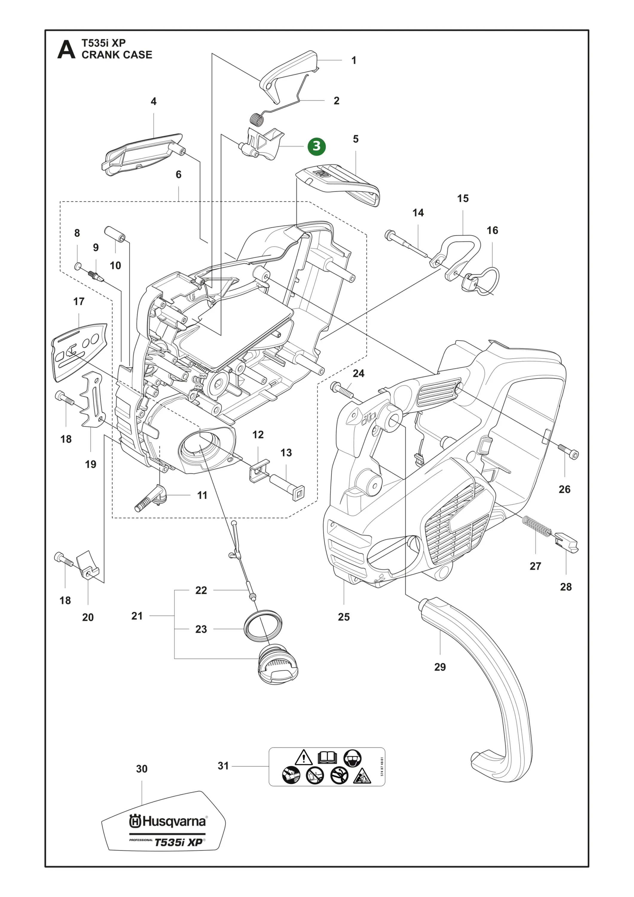Position im Ersatzteilkatalog