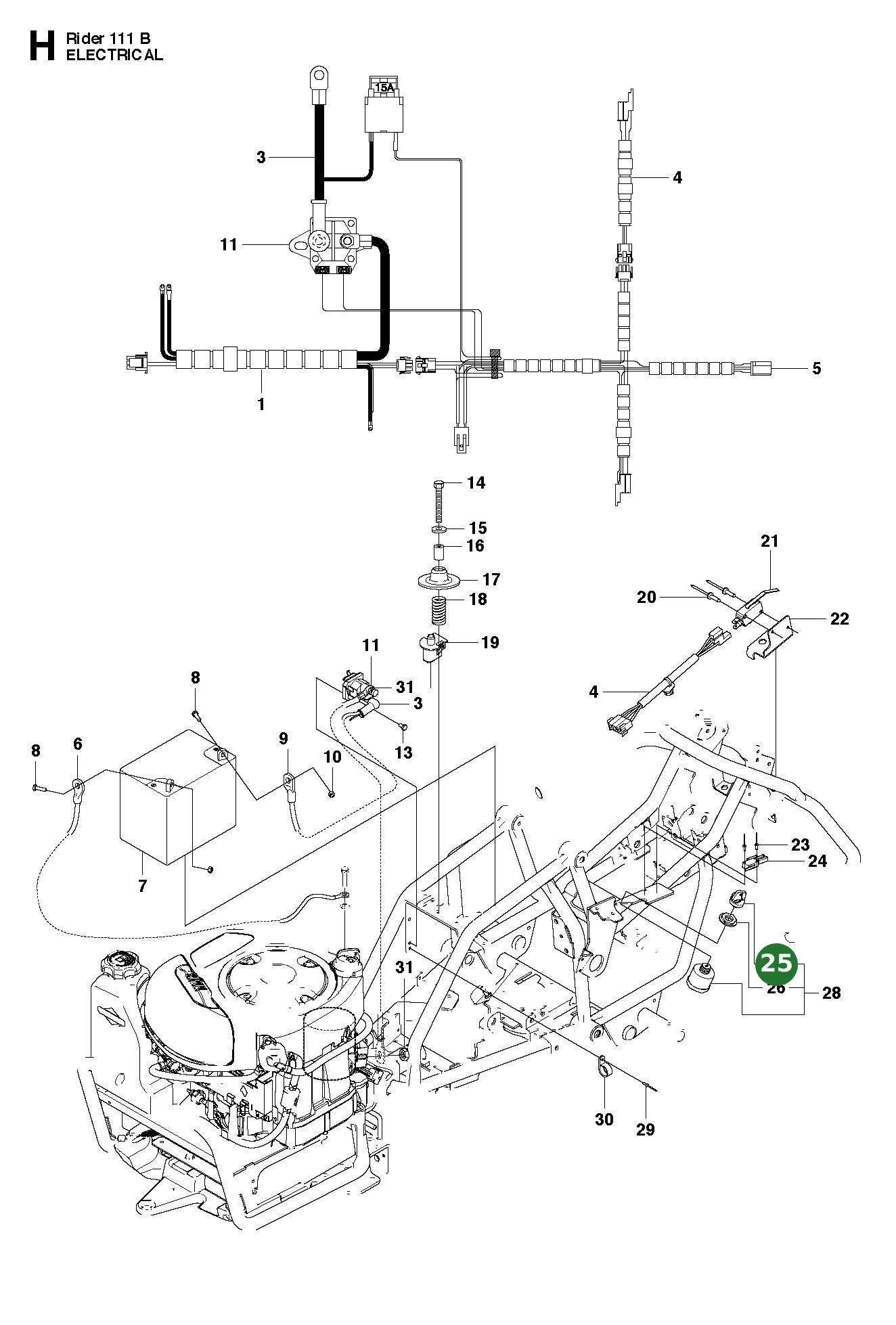 Position im Ersatzteilkatalog