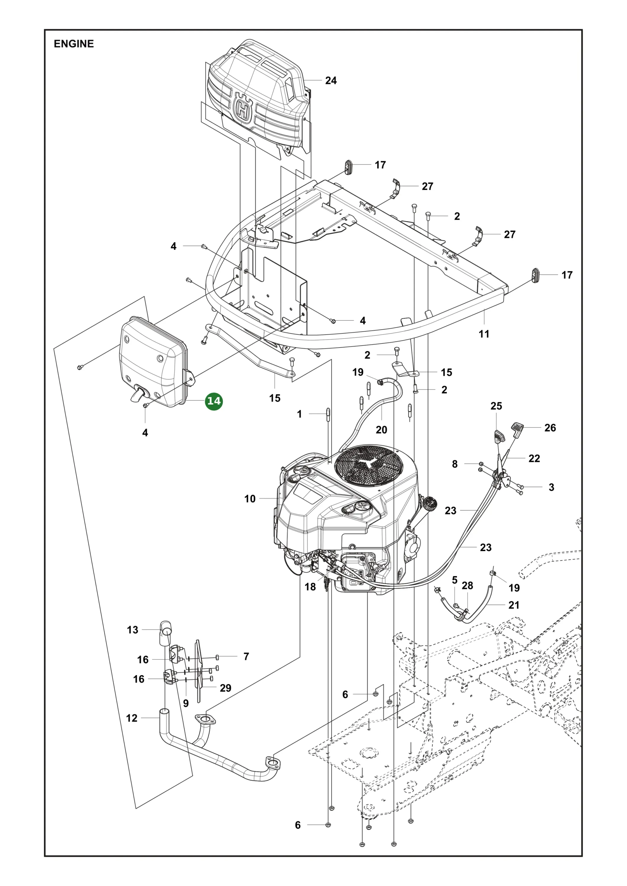 Position im Ersatzteilkatalog