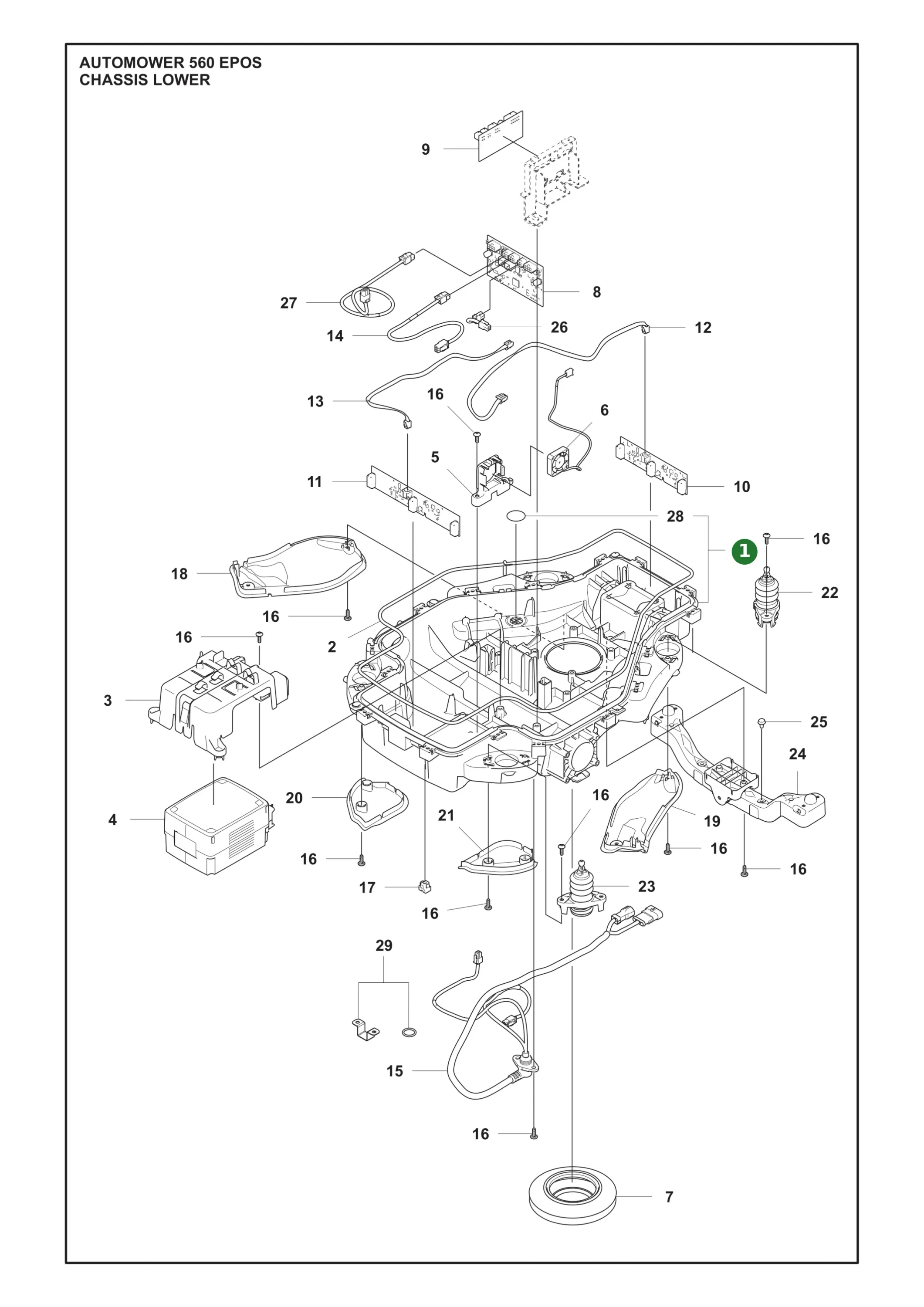 Position im Ersatzteilkatalog