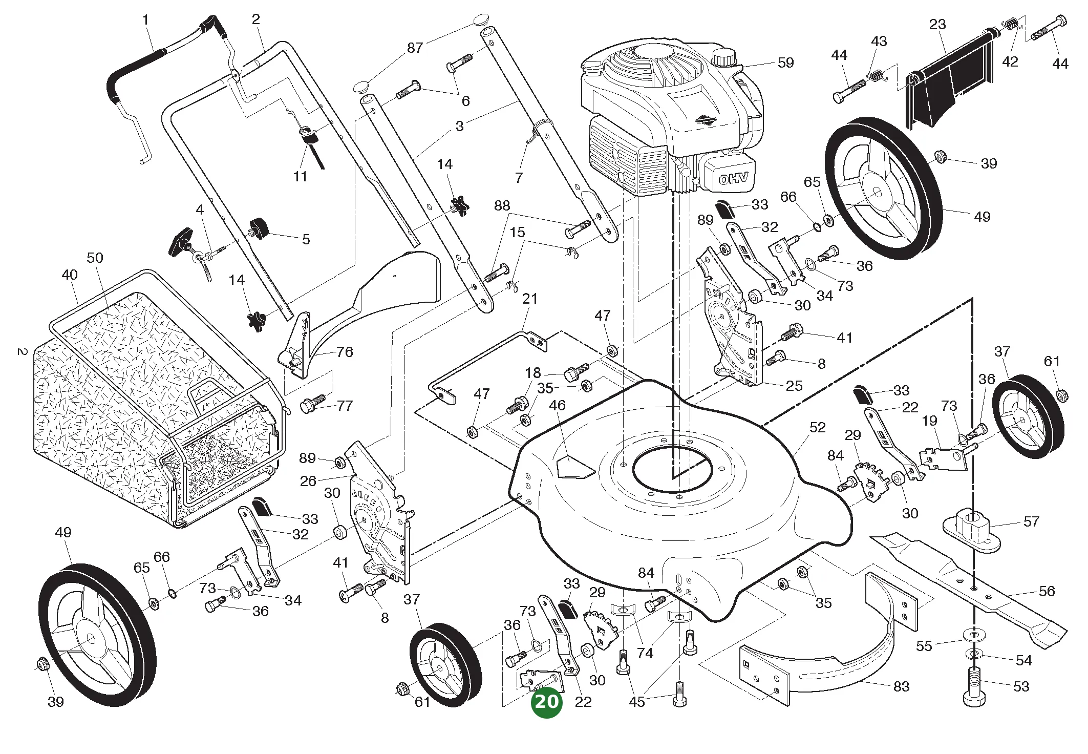 Position im Ersatzteilkatalog