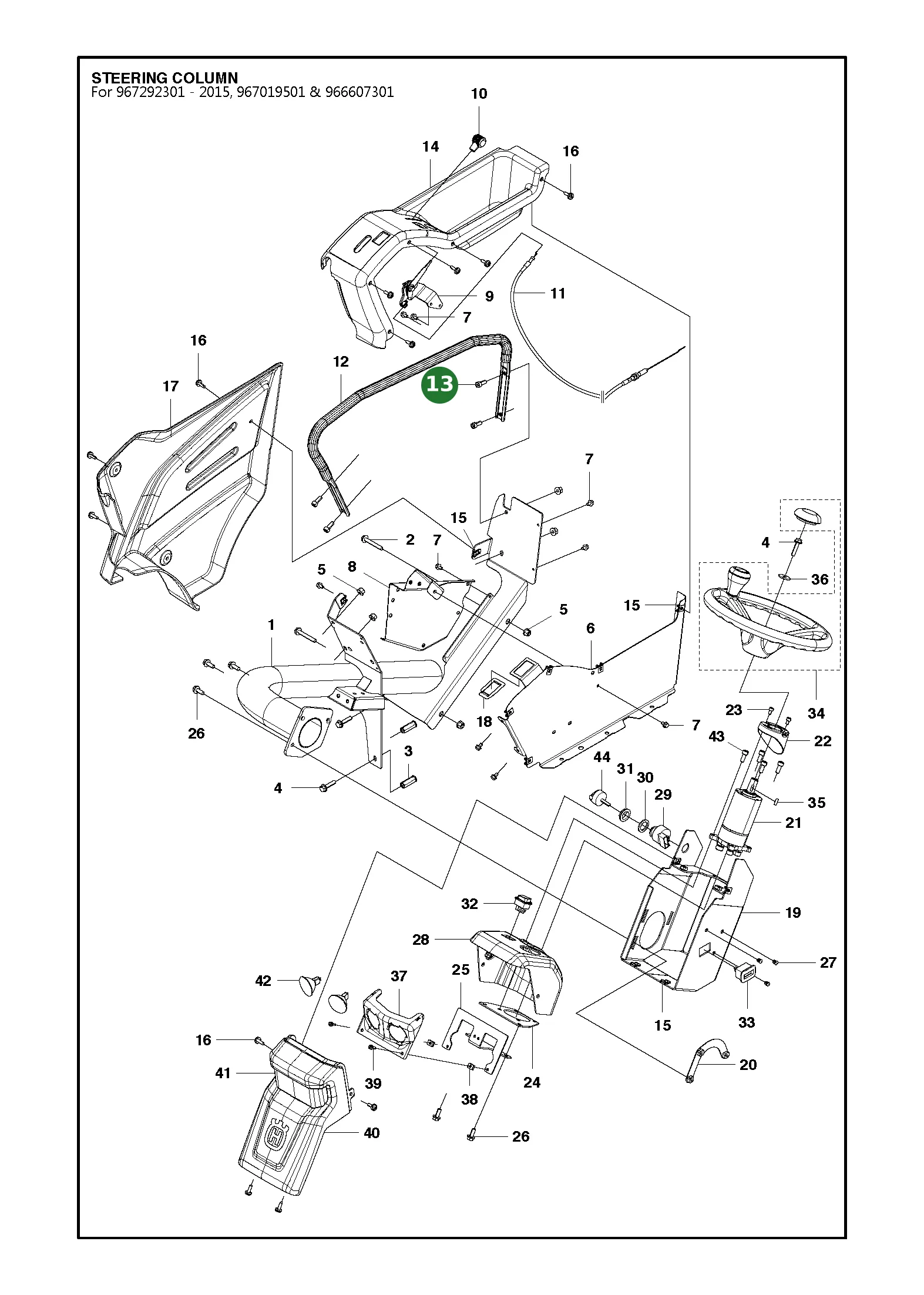 Position im Ersatzteilkatalog