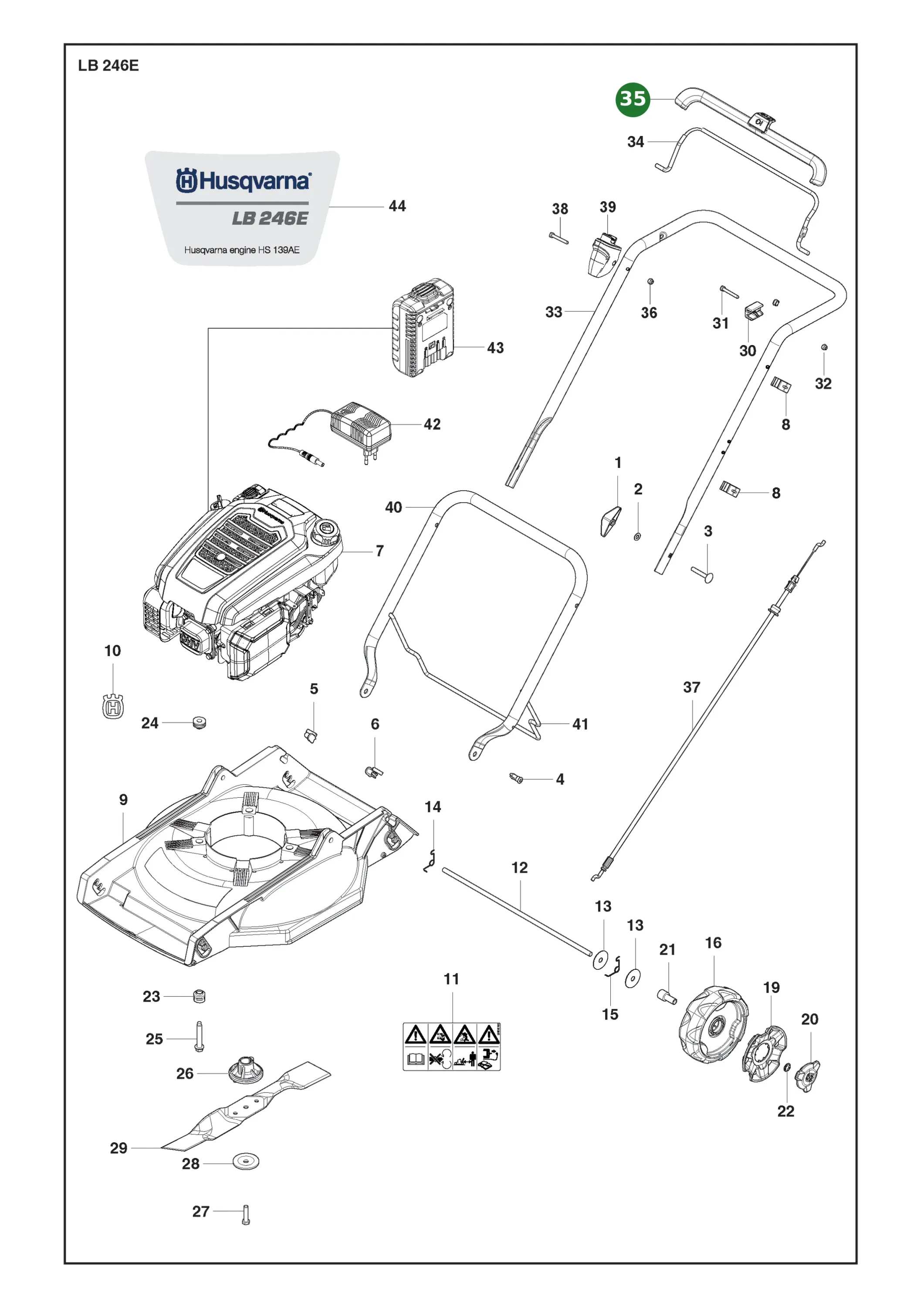 Position im Ersatzteilkatalog