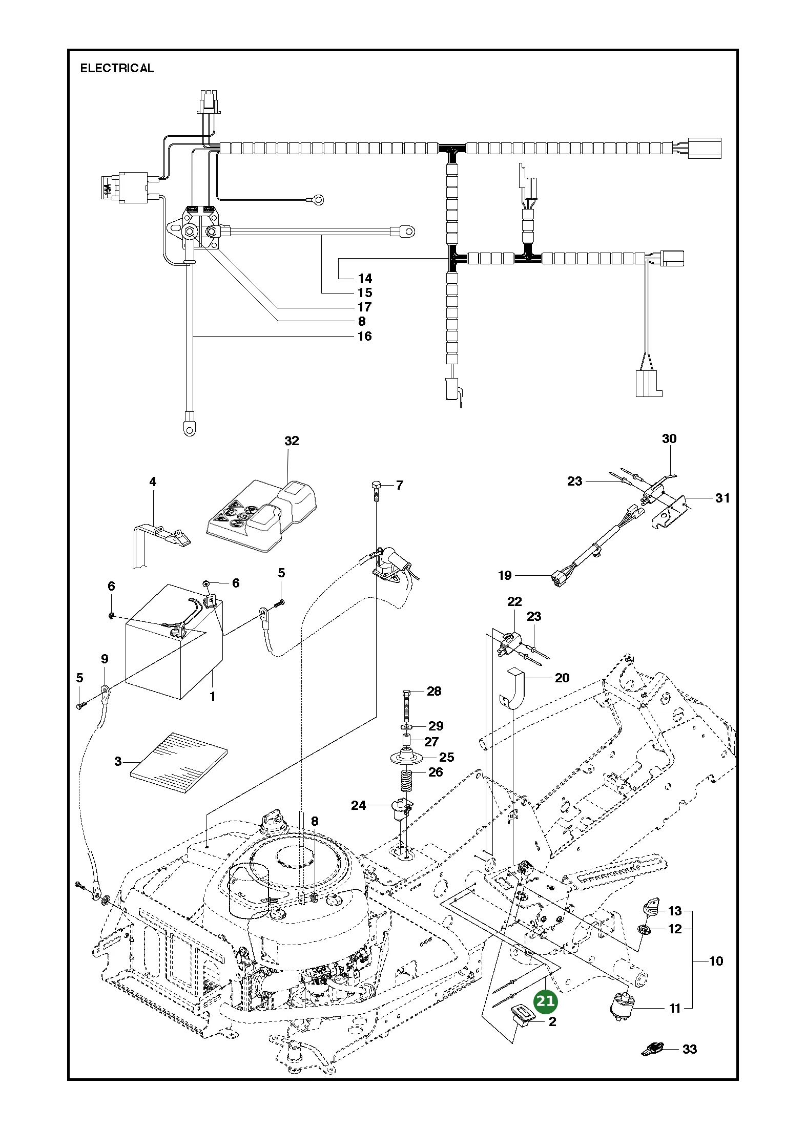 Position im Ersatzteilkatalog