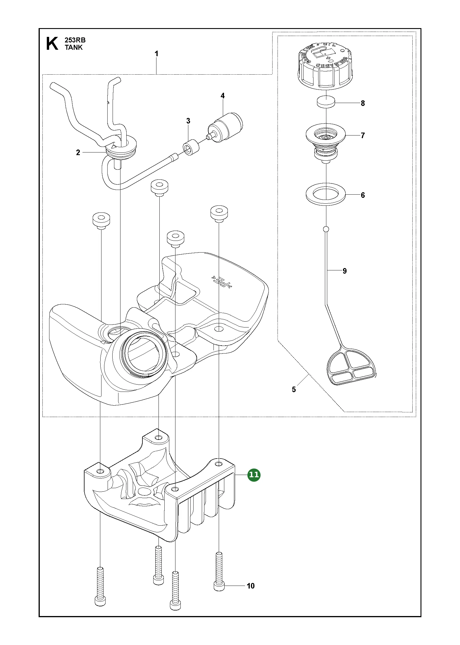 Position im Ersatzteilkatalog