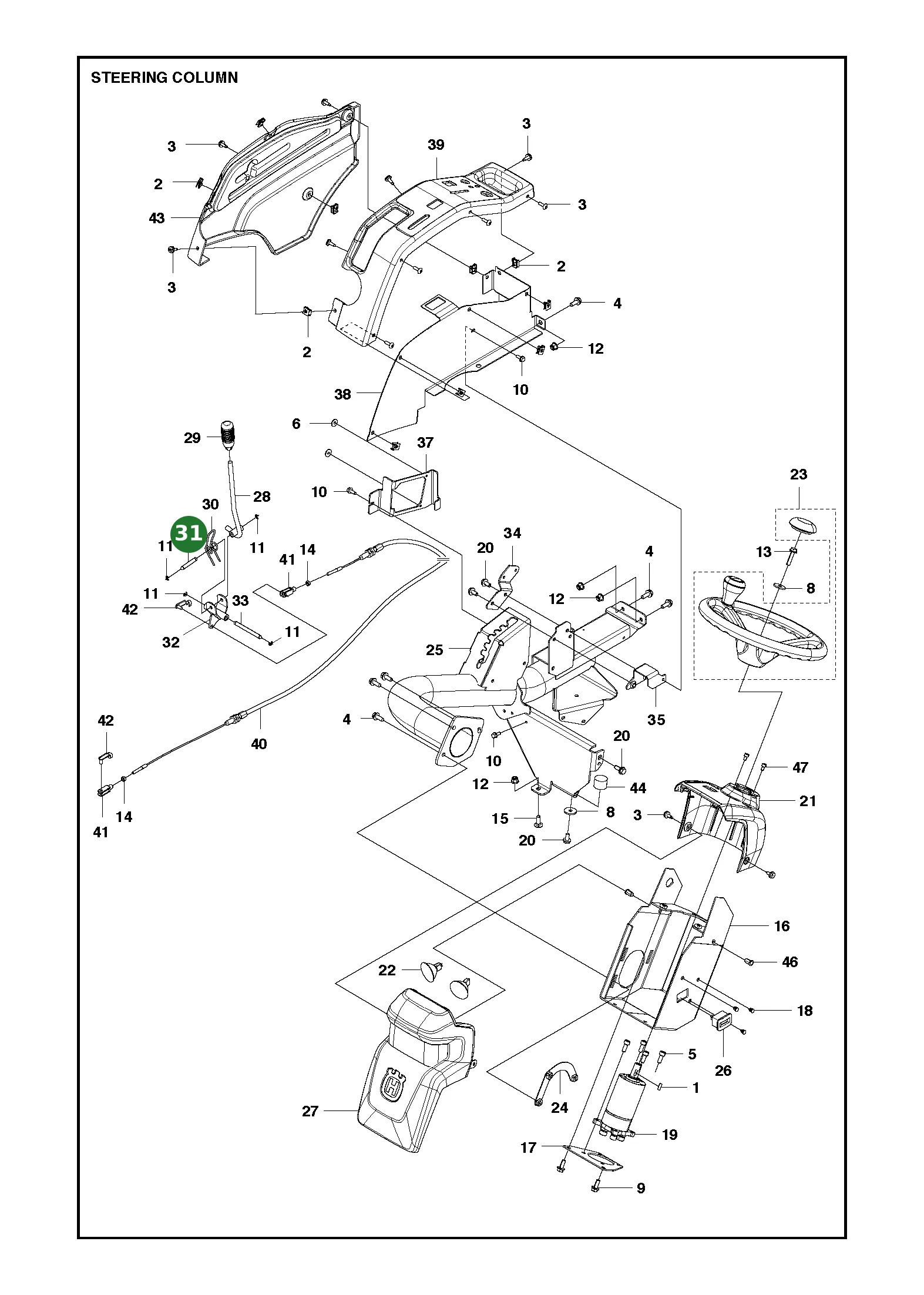 Position im Ersatzteilkatalog