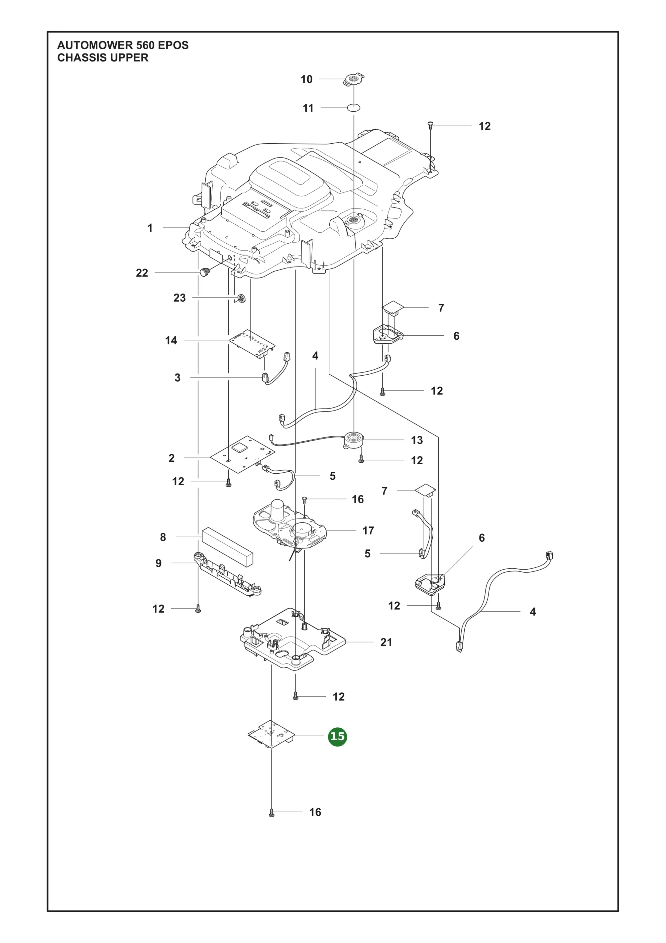 Position im Ersatzteilkatalog