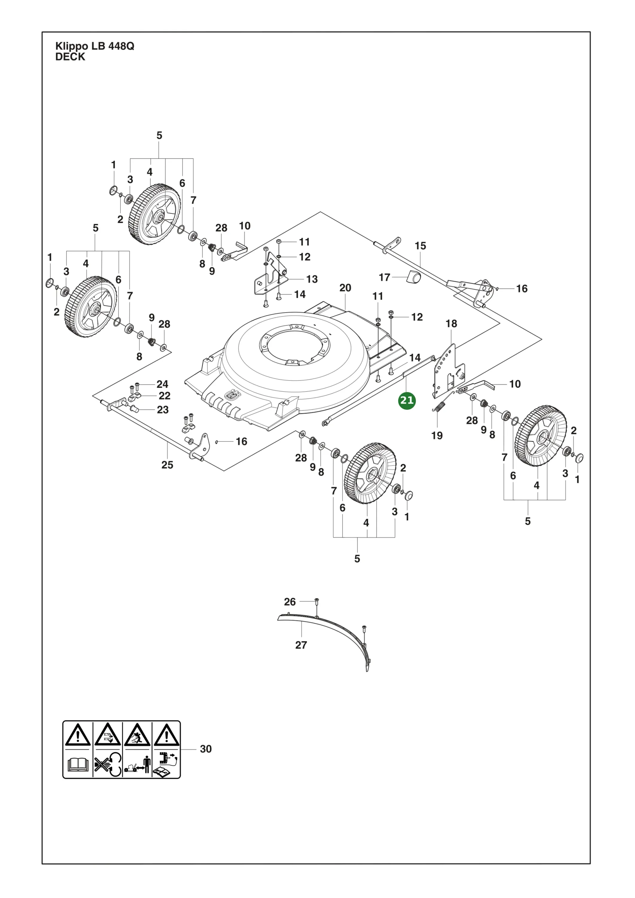 Position im Ersatzteilkatalog