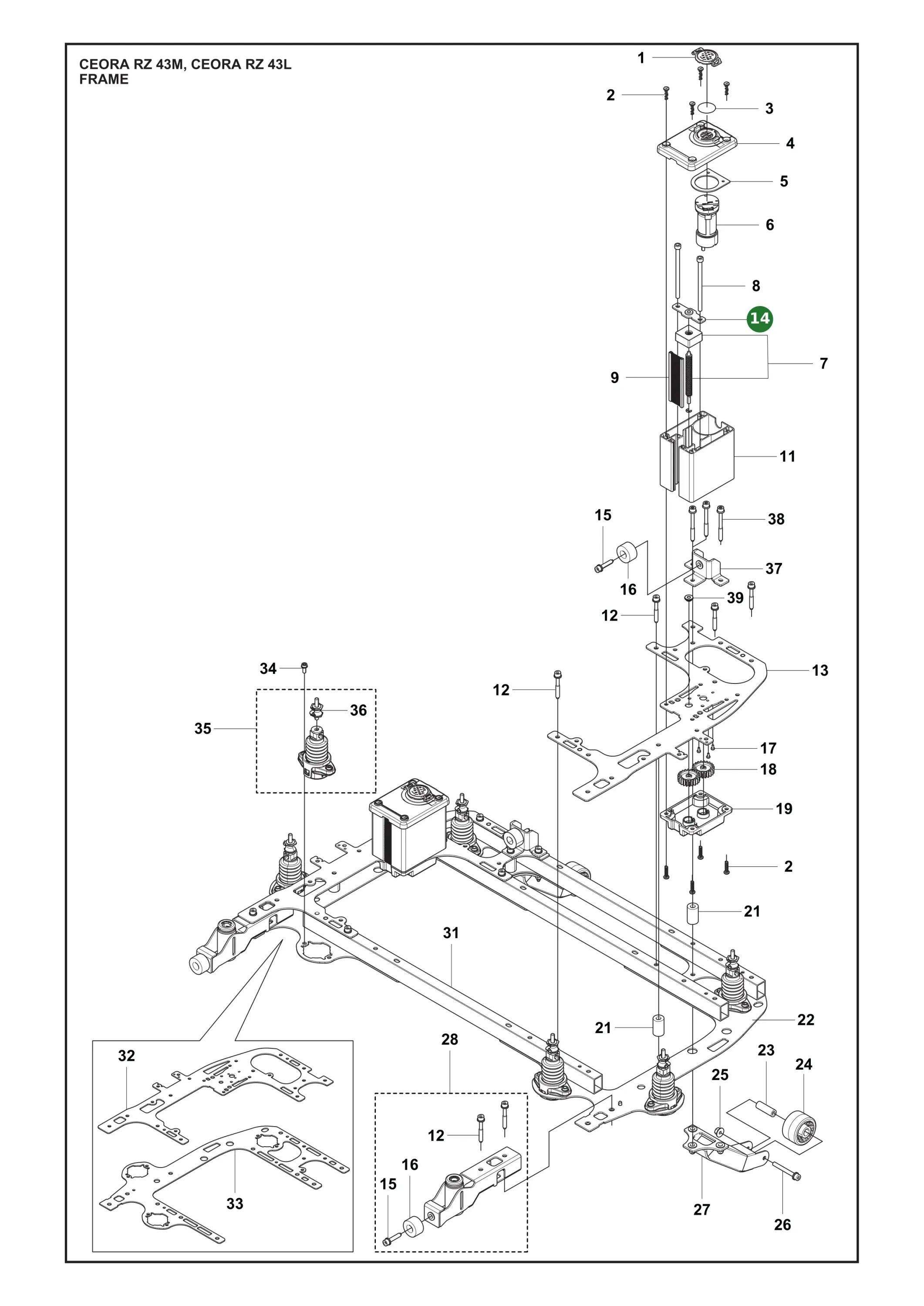 Position im Ersatzteilkatalog