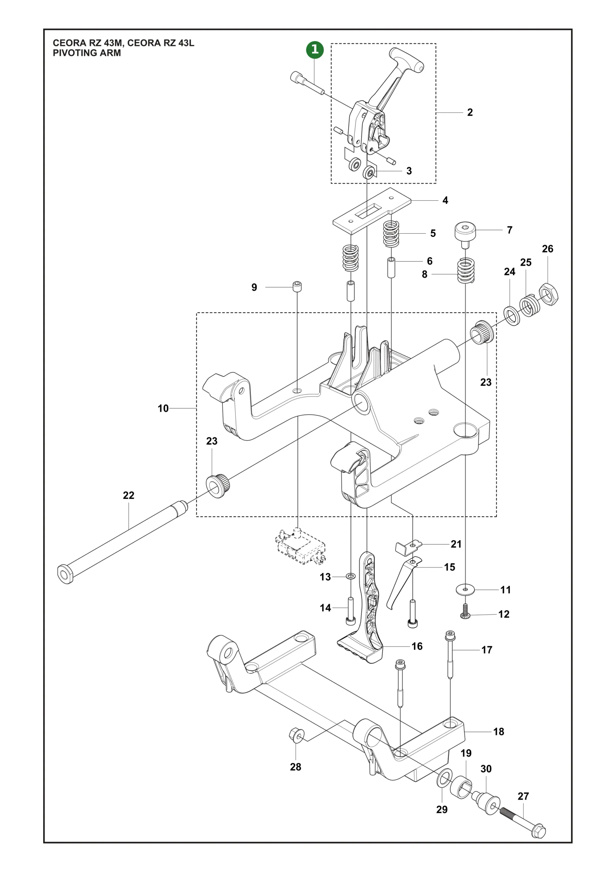 Position im Ersatzteilkatalog