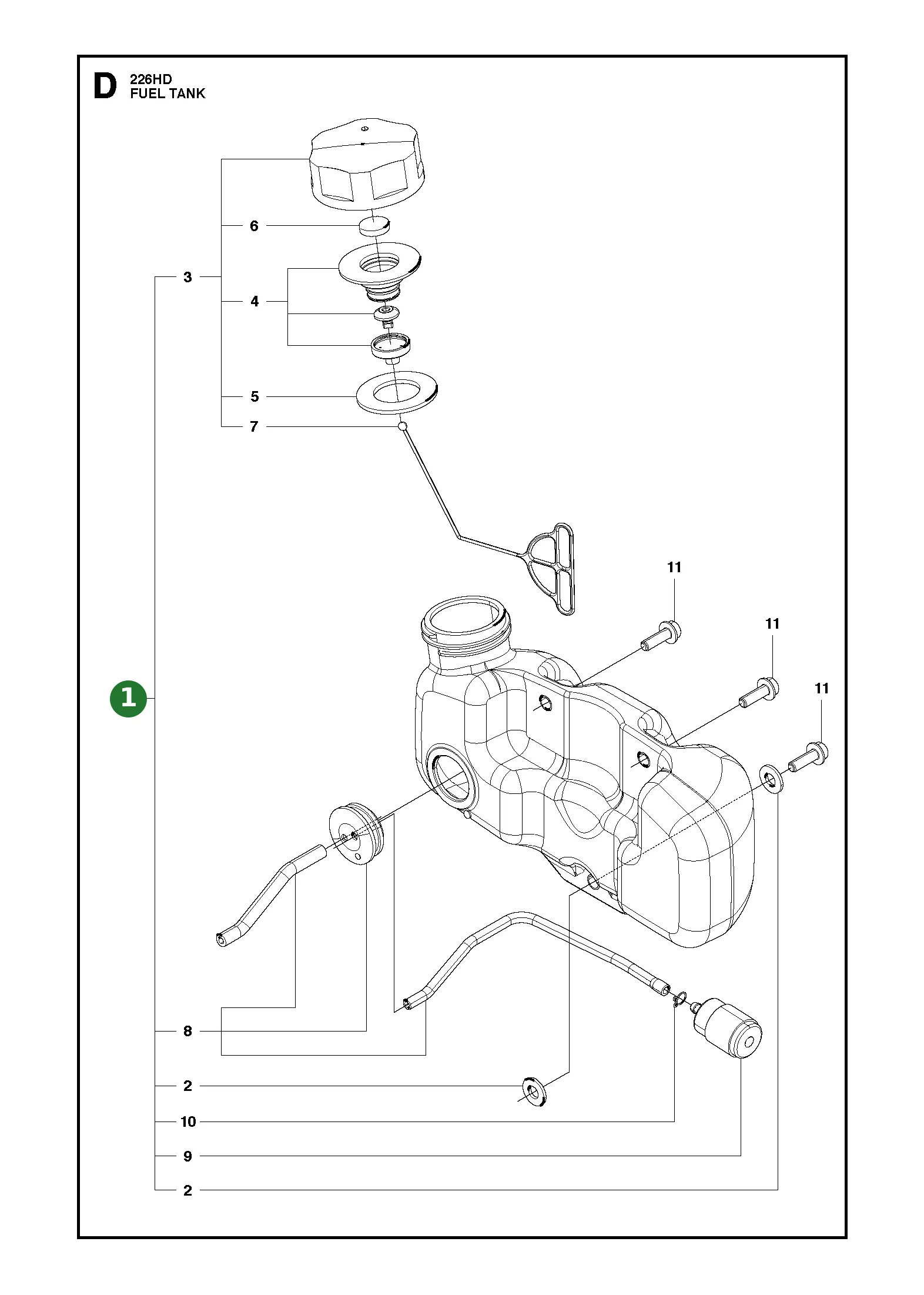 Position im Ersatzteilkatalog