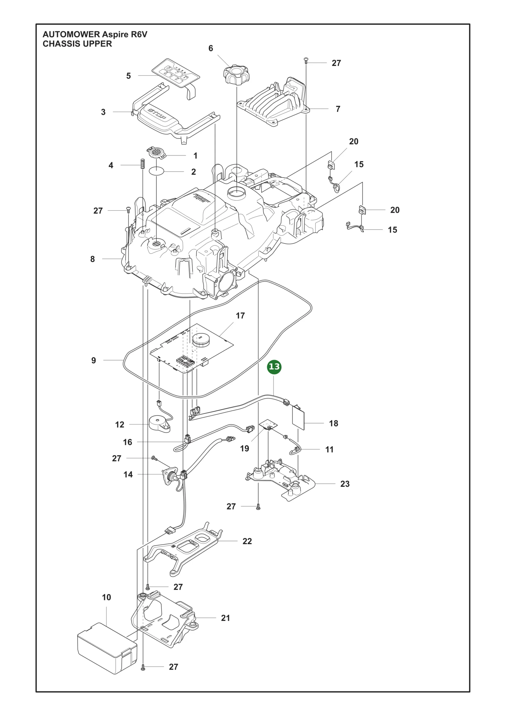 Position im Ersatzteilkatalog