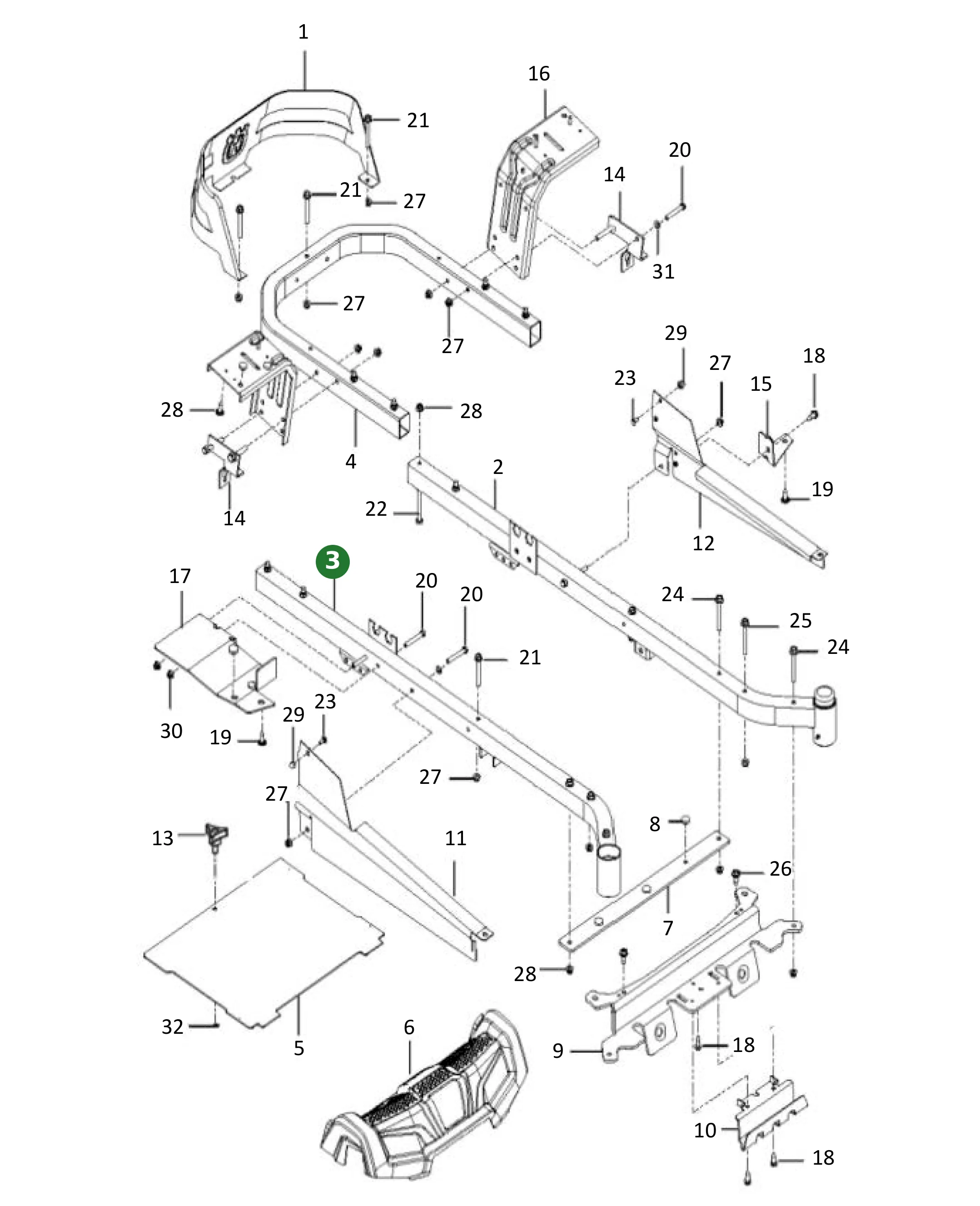 Position im Ersatzteilkatalog