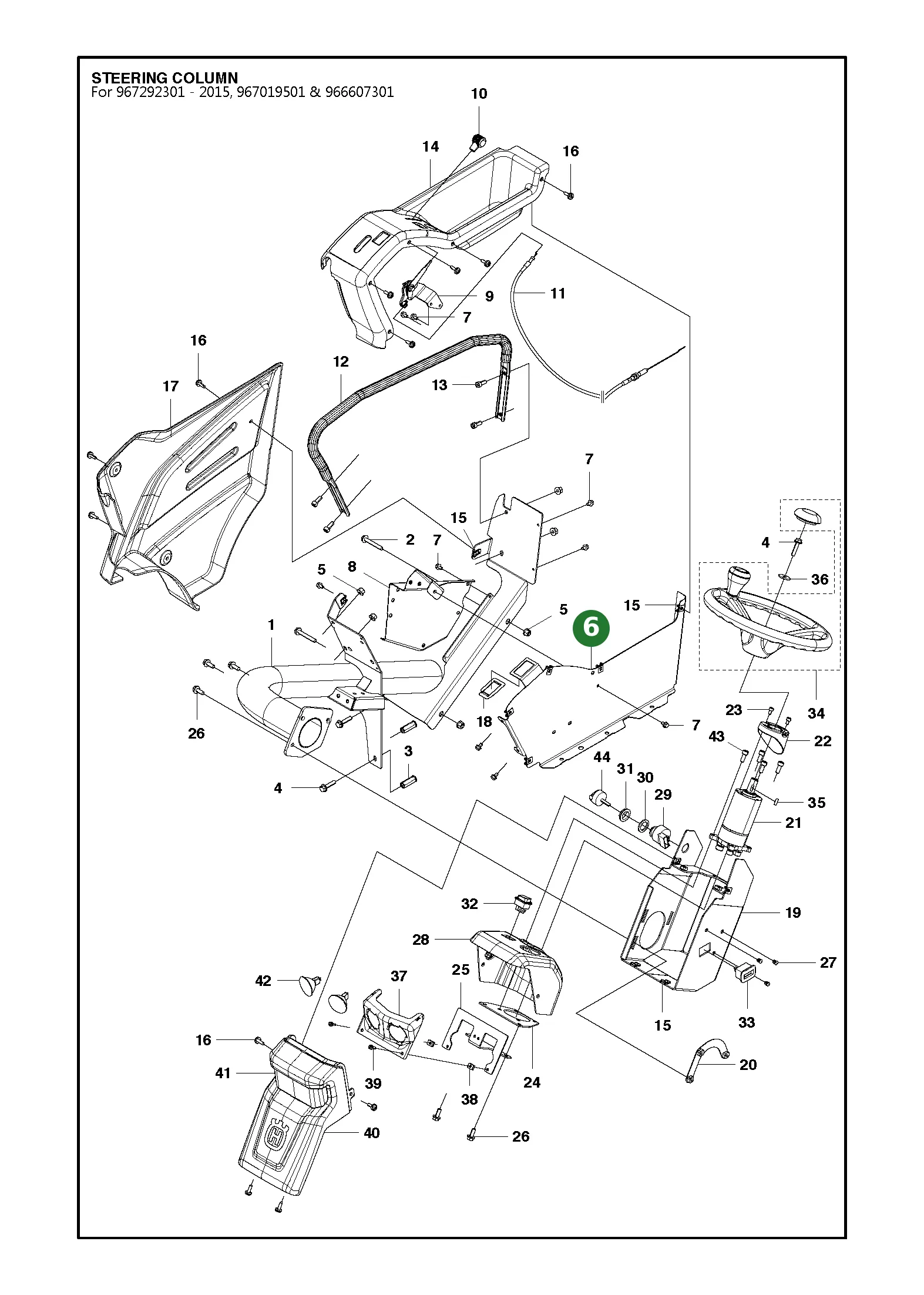Position im Ersatzteilkatalog
