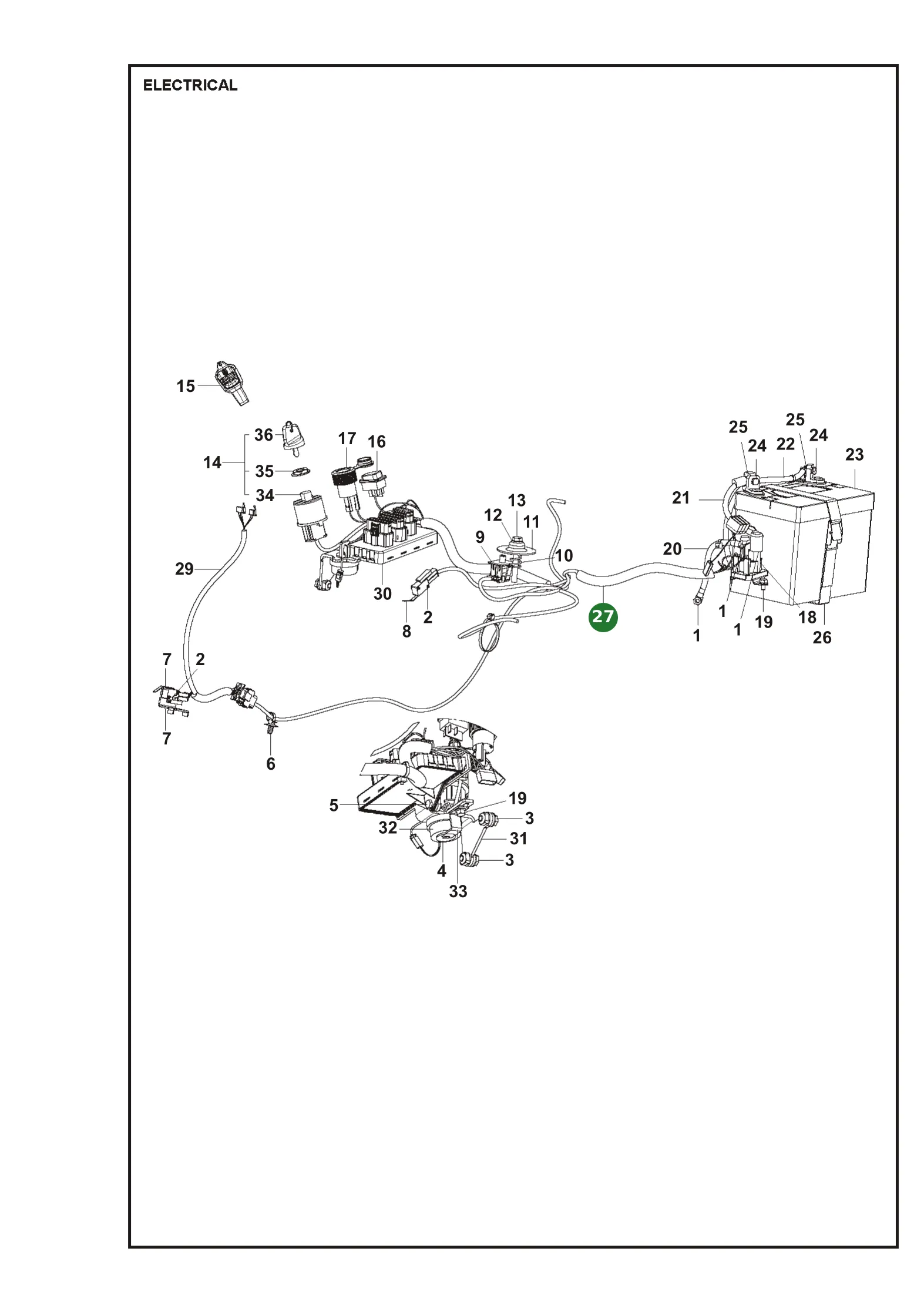Position im Ersatzteilkatalog